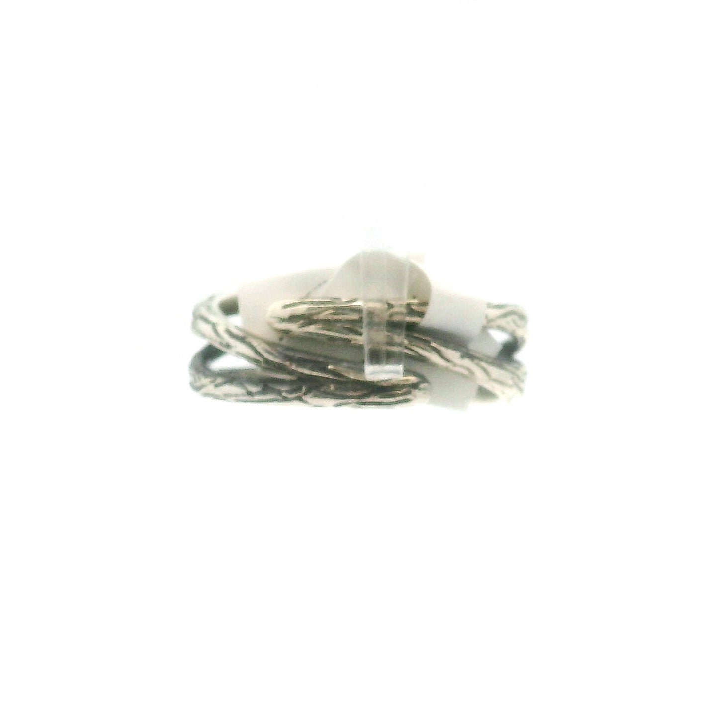 Black Sunstone Bad Witch Cuff Ring .925 Silver for Cleansing & Balancing Chakras