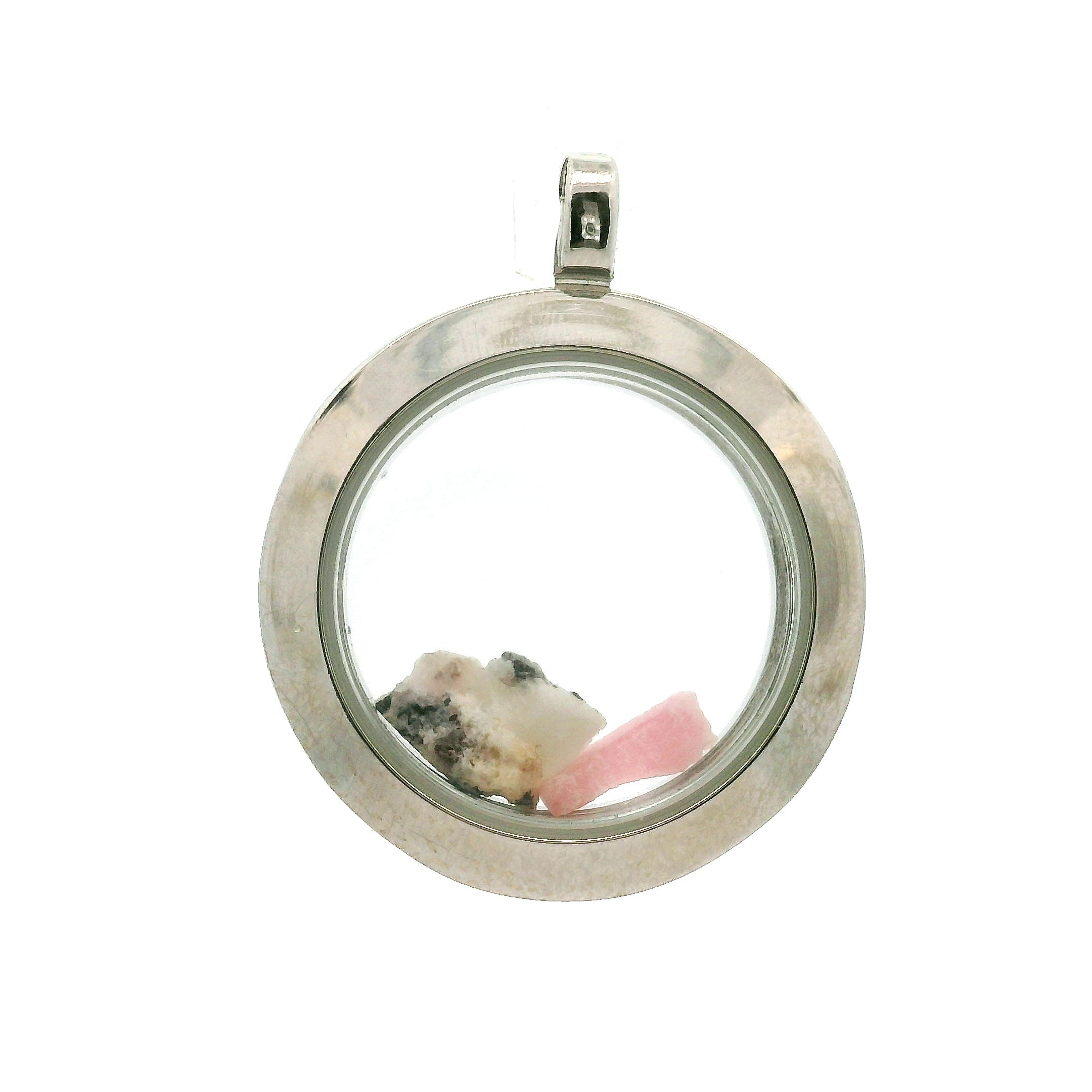 Tugtupite Locket for Attract Soul Mates and New Opportunities