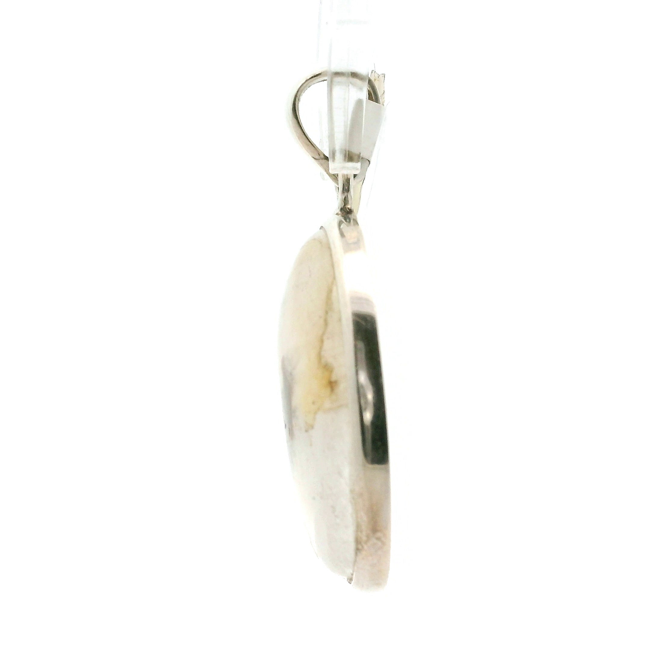 Cryolite Pendant .925 Silver for Master Healing, Grounding & Transformation