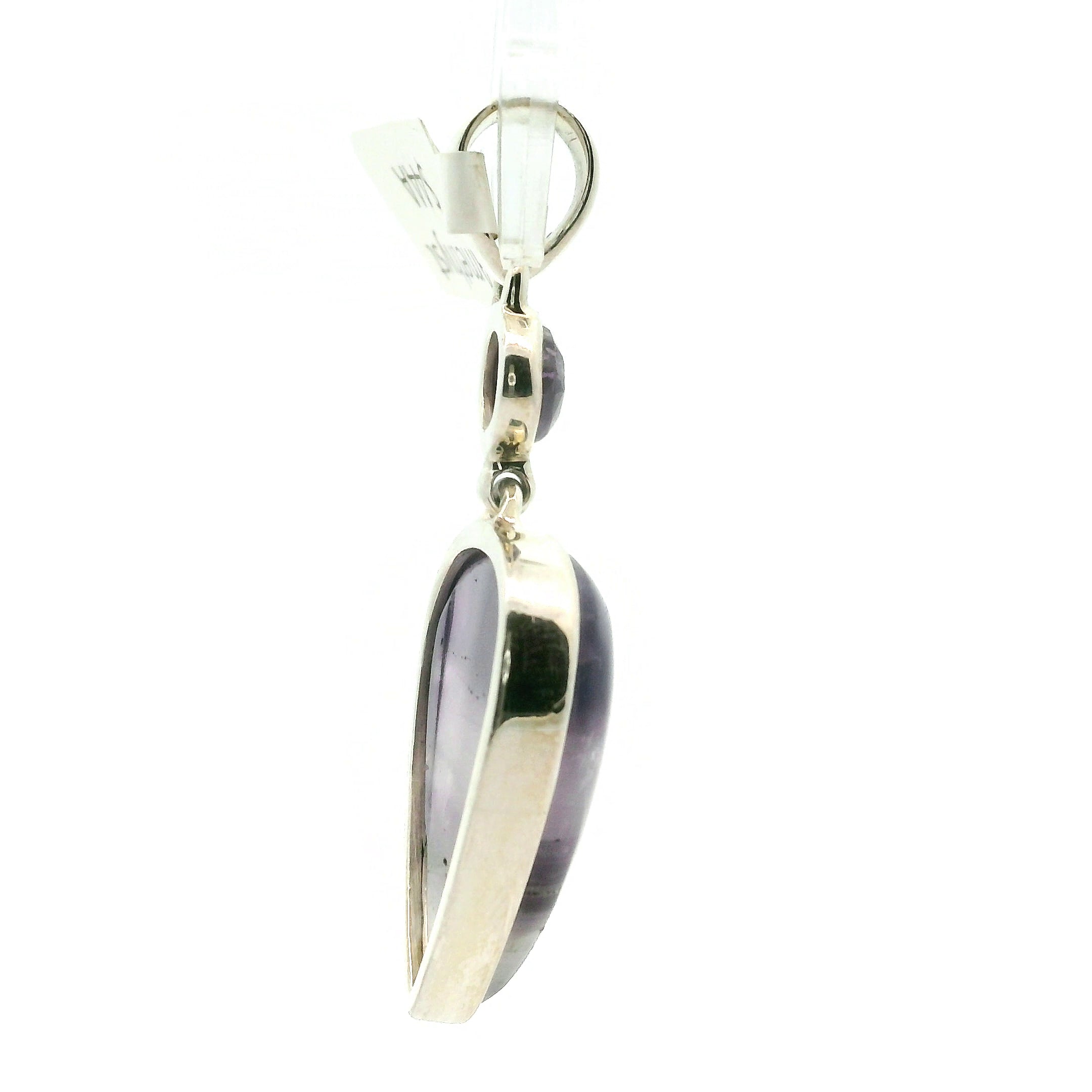 Amethyst Multi-Stone Pendants .925 Silver for Intuition and Energetic Purification