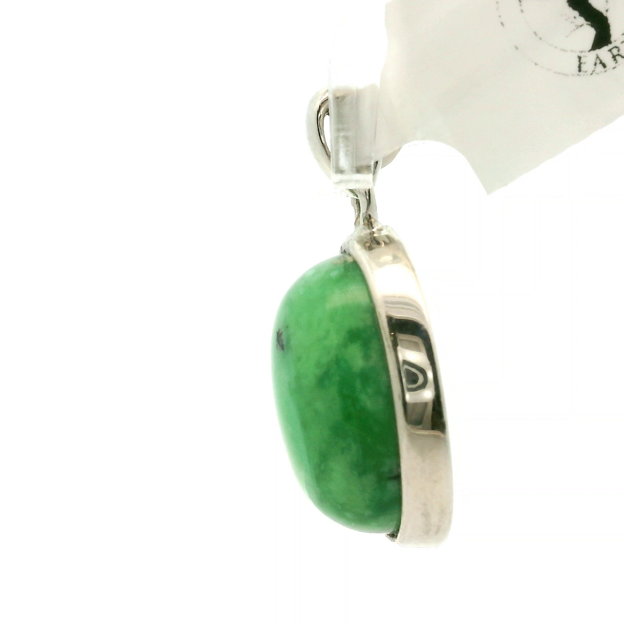 Variscite Pendant .925 Silver for Emotional Healing, Joy, Love and Prosperity