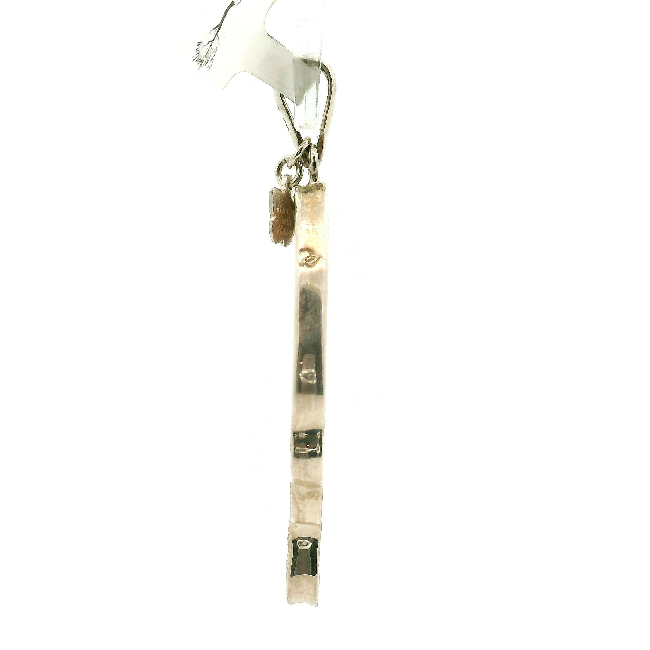 Peruvian Sanctuary Butterfly Wing Pendant .925 Silver for for Freedom and Harmony with Nature
