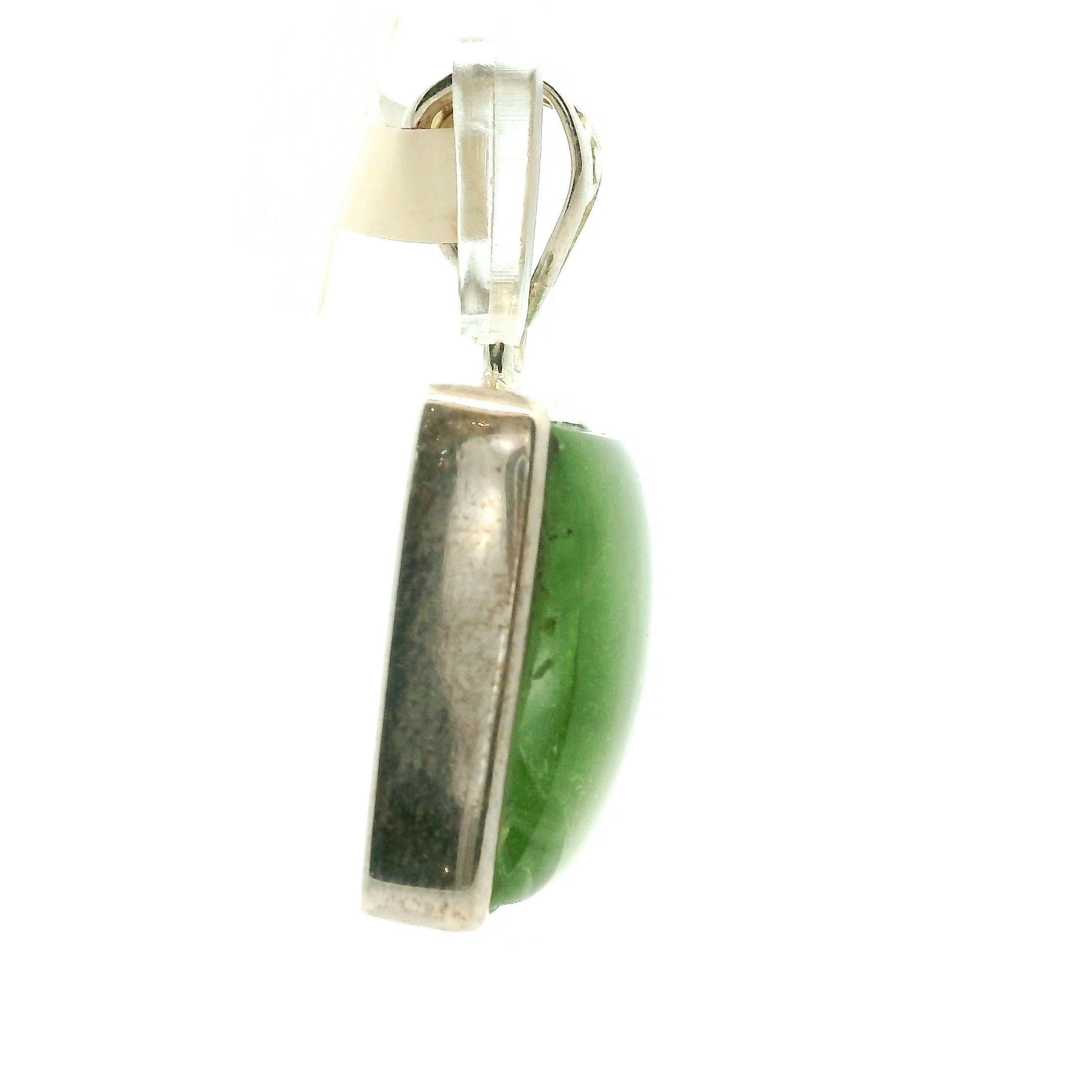 Peridot Pendant .925 Silver for Good Luck and Prosperity