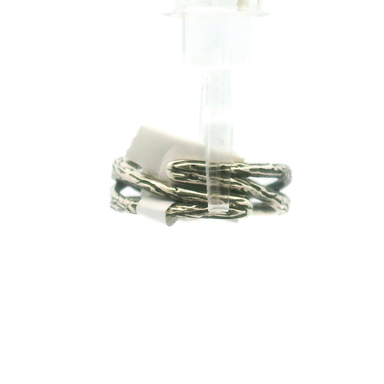 Sphene Bad Witch Cuff Ring .925 Silver for Revitalizing your Life Force Energy and Accelerates Manifestations
