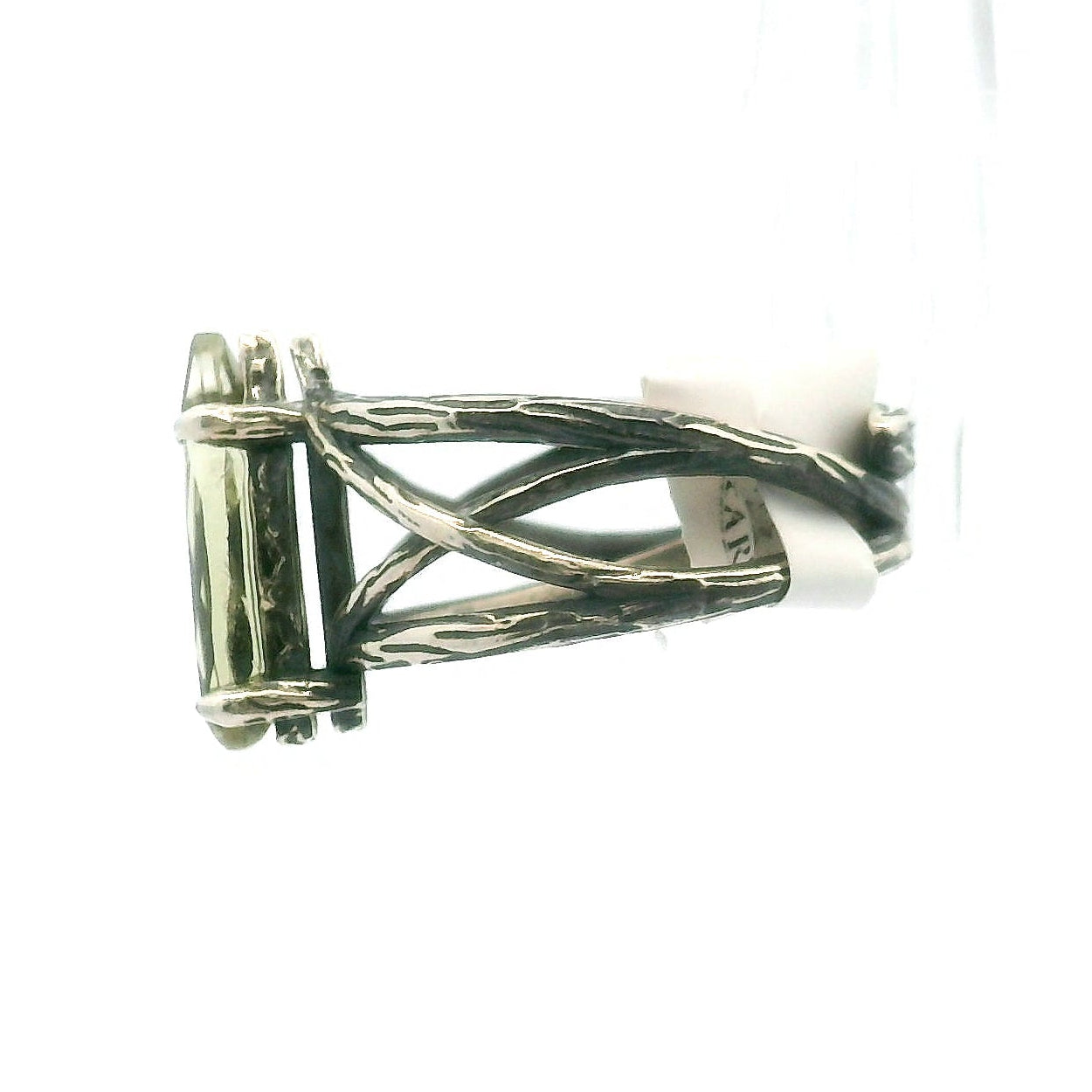 Diaspore Bad Witch Cuff Ring .925 Silver for Transitions & New Beginnings