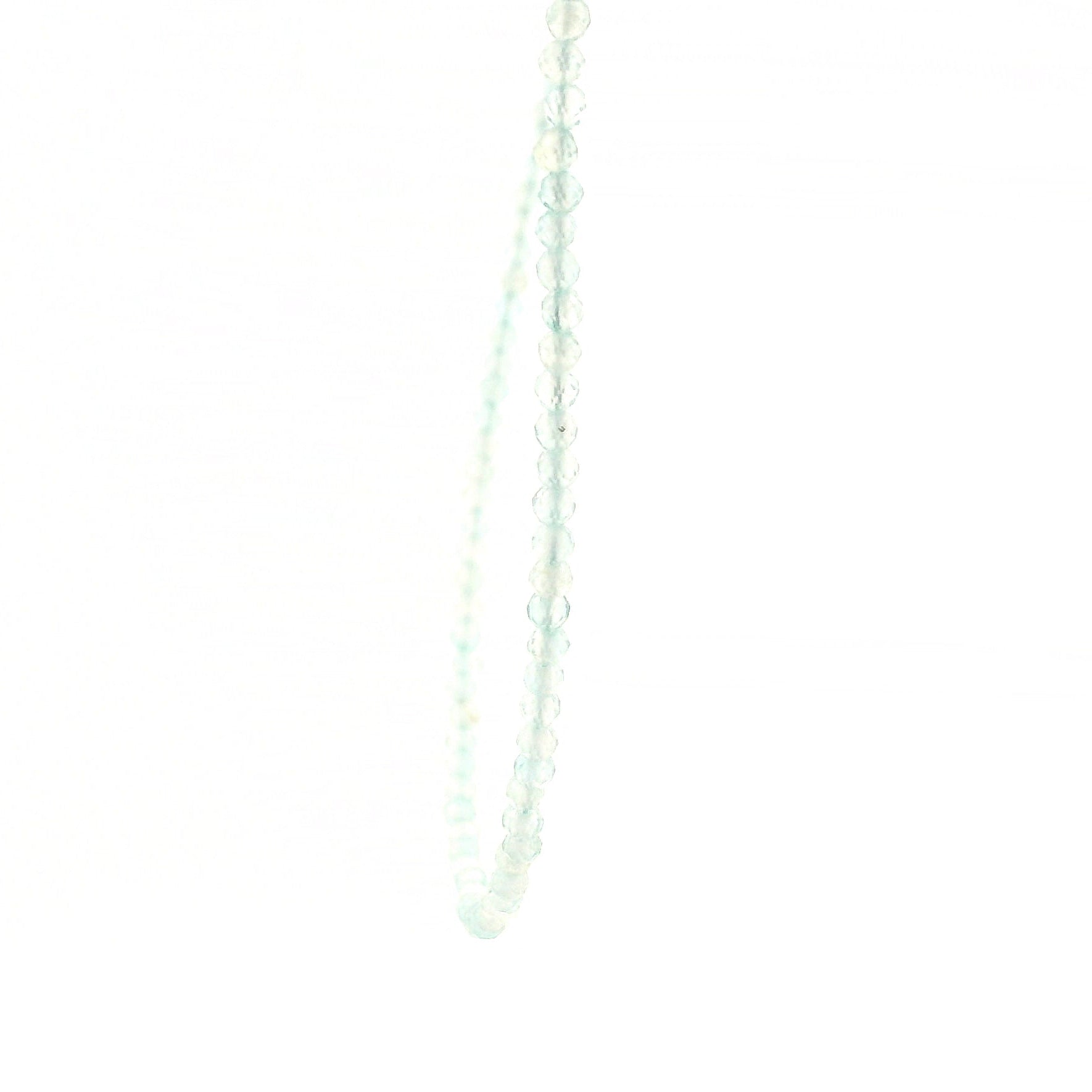 Topaz Micro Faceted Choker/Layering Necklace 925 Silver for Knowledge, Wishes and Wisdom