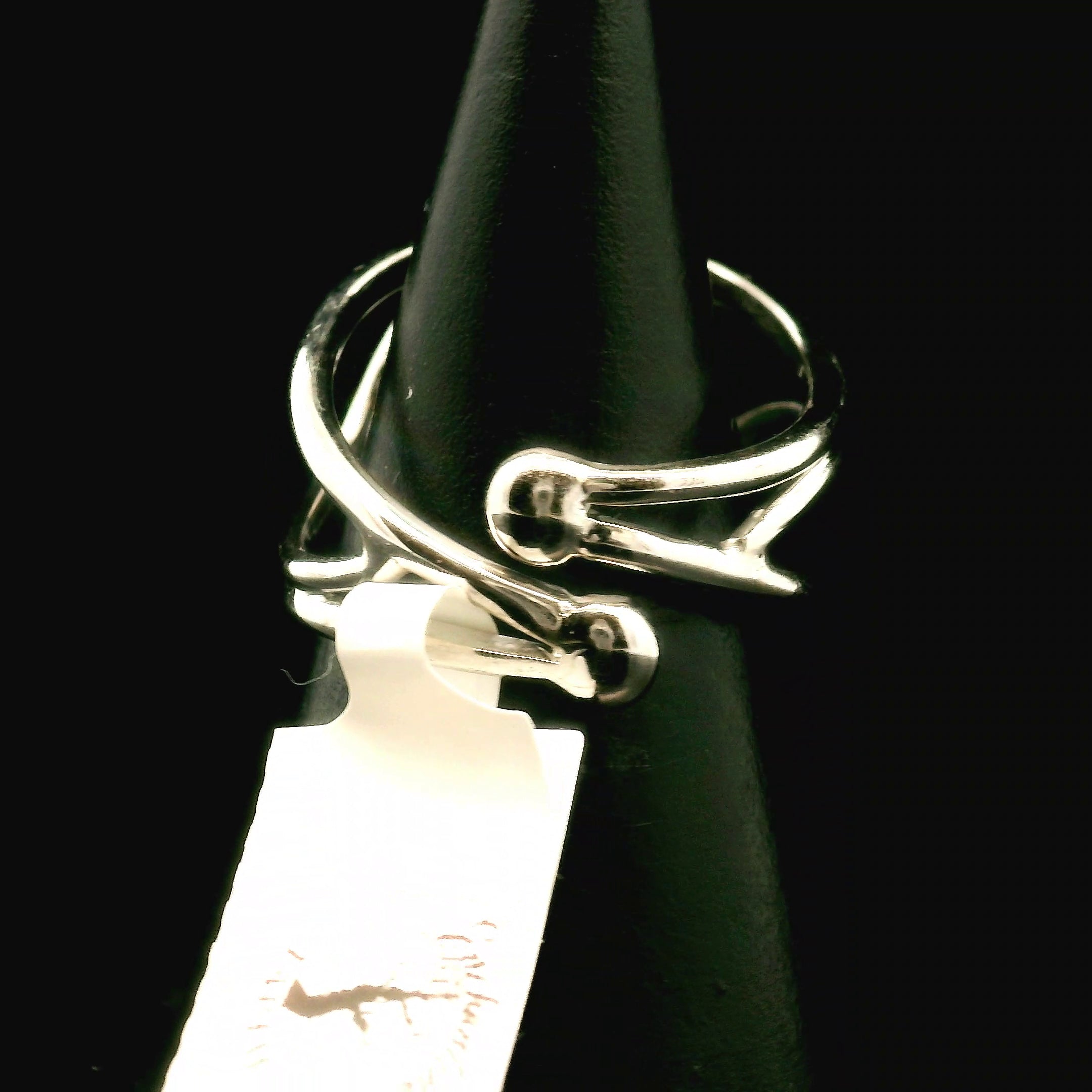 Green Kyanite Cuff Ring .925 Silver for Alignment, Balance and Meditation