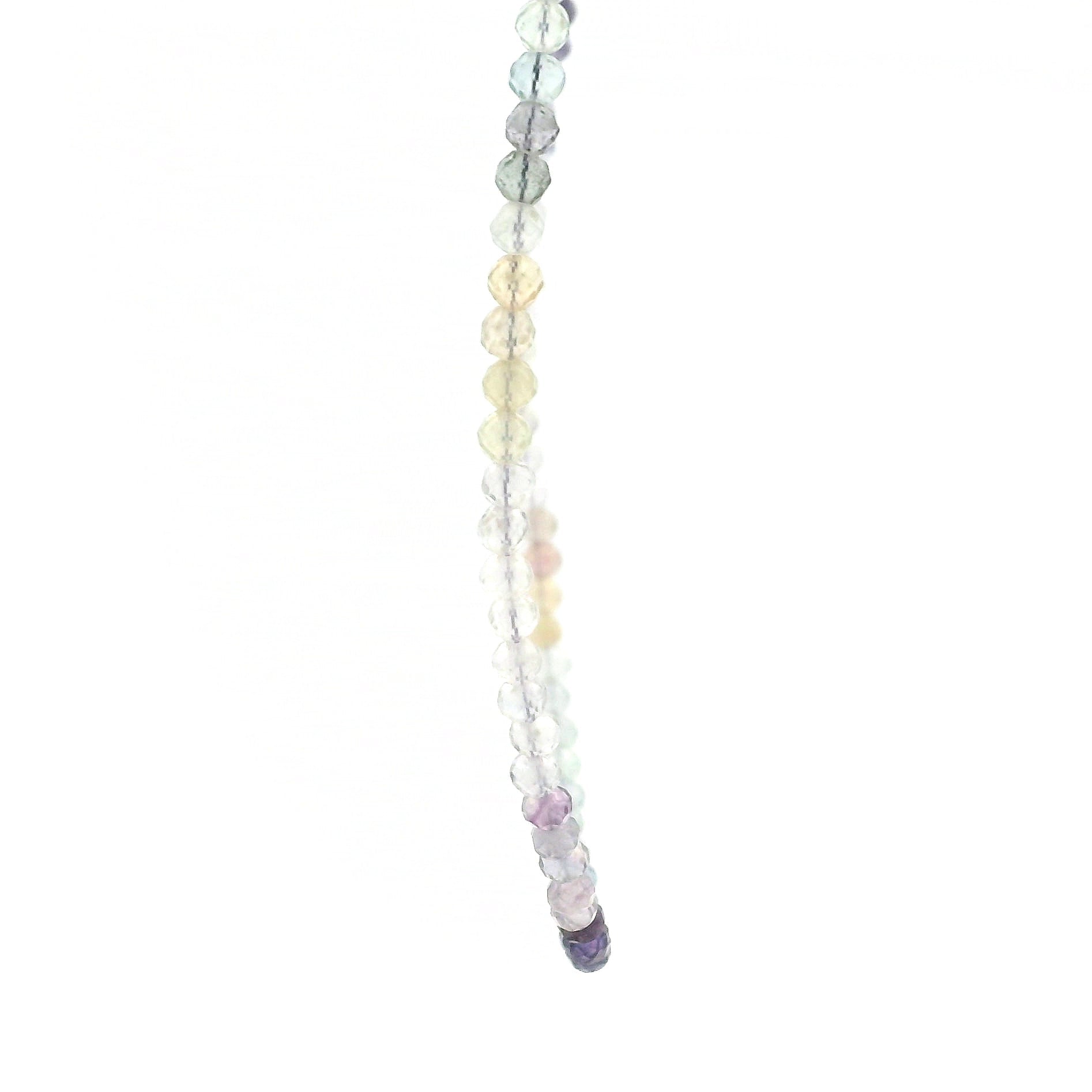 Rainbow Fluorite Necklace for Clearing Energy Fields