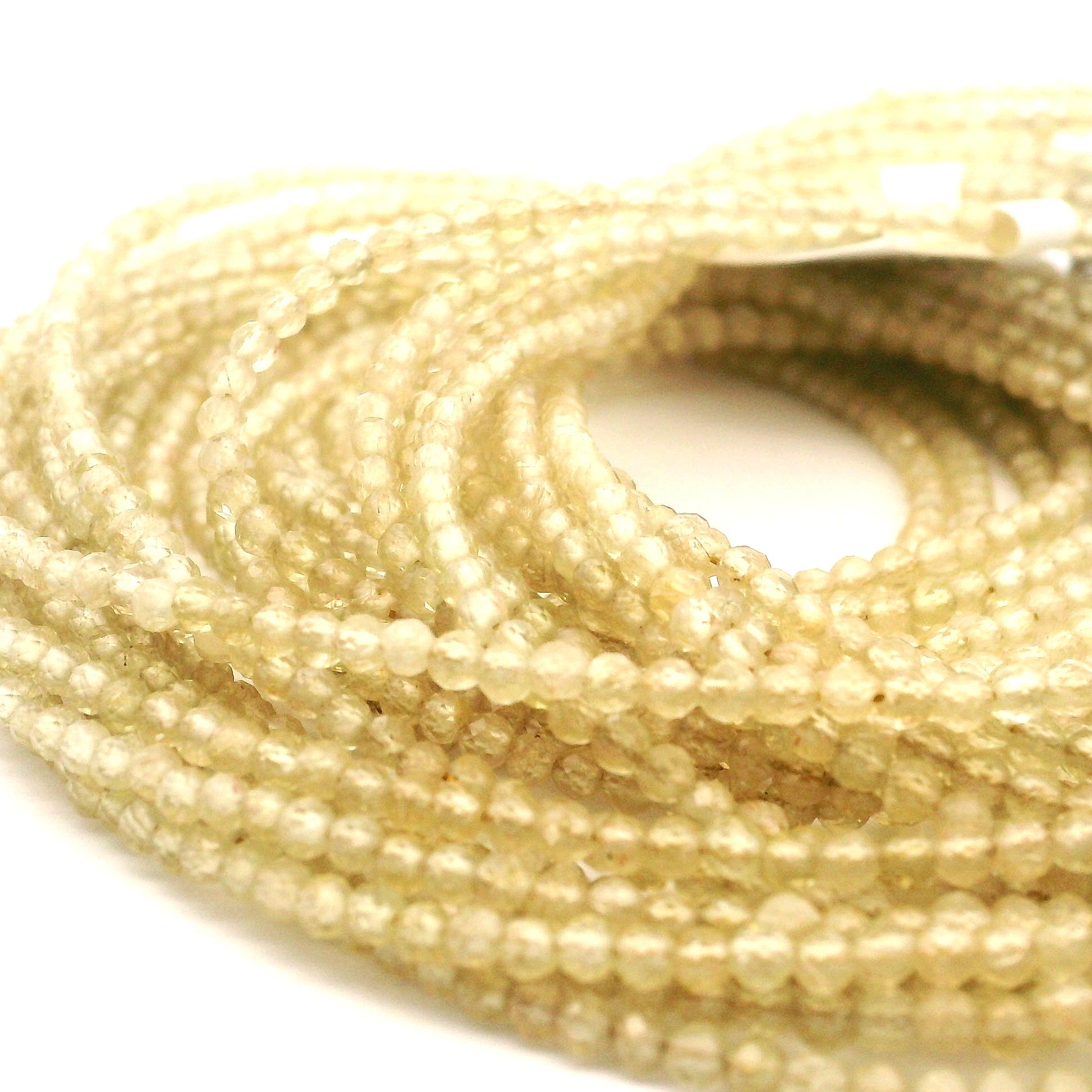 Golden Yellow Apatite Micro Faceted Choker/Layering Necklace 925 Silver for Courage & Mental Clarity