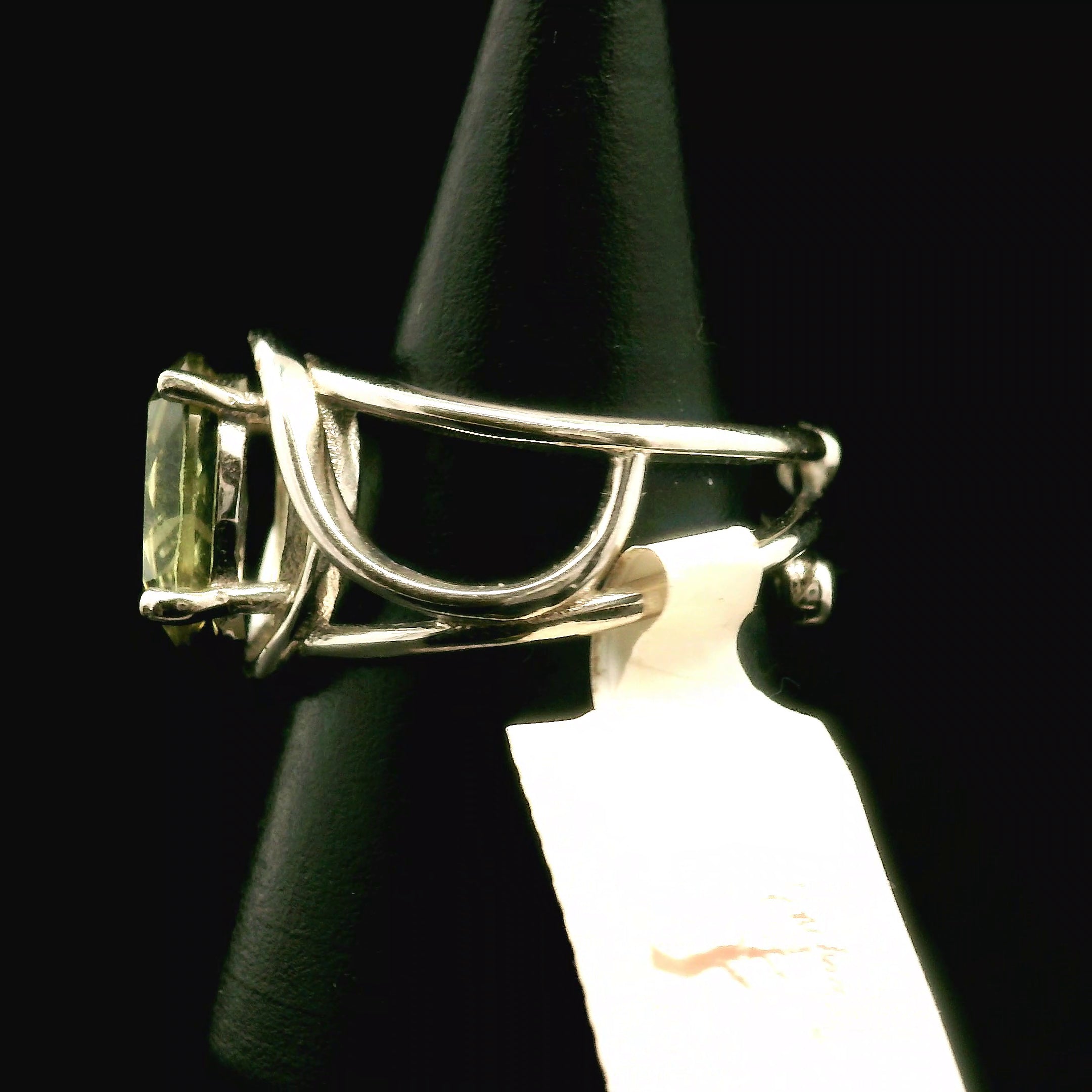 Diaspore Cuff Ring .925 Silver for Transitions & New Beginnings