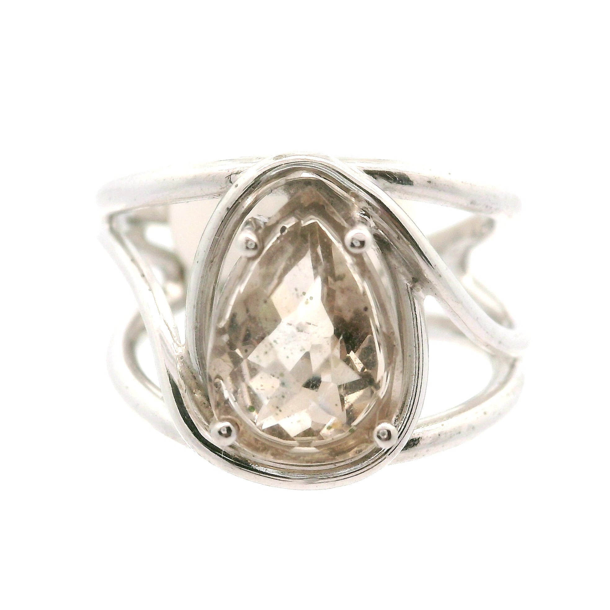 Pink Fire Covellite in Quartz Cuff Ring .925 Silver (Gem Grade) for Spiritual Evolution and Energy Flow