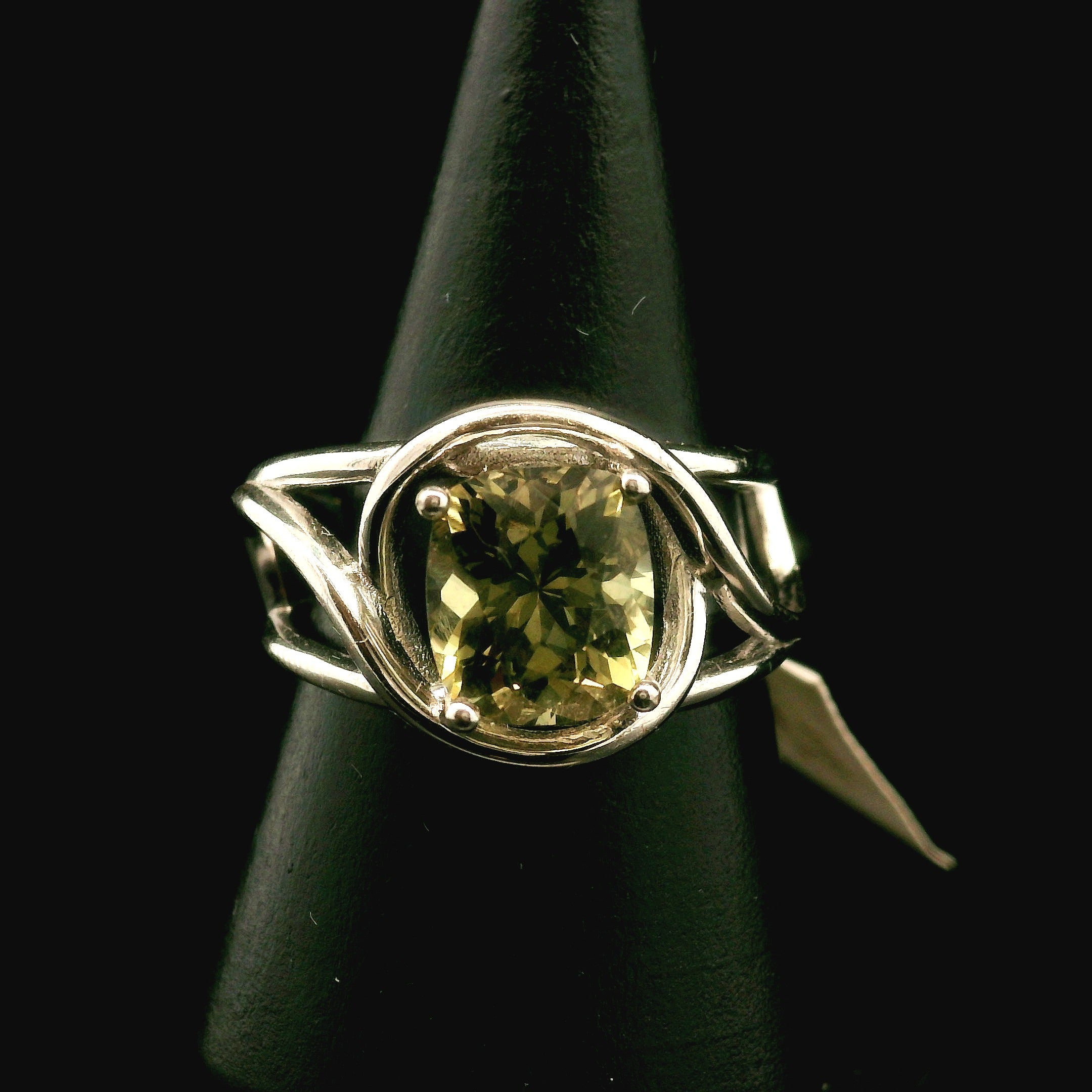 Diaspore Cuff Ring .925 Silver for Transitions & New Beginnings