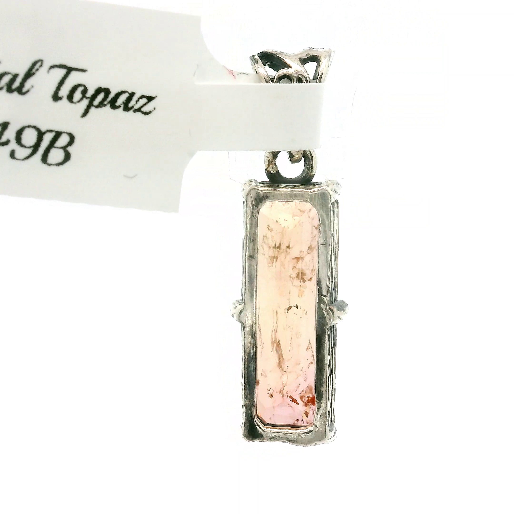 Imperial Topaz Bad Witch Pendant .925 Silver for Taking Action with Purpose