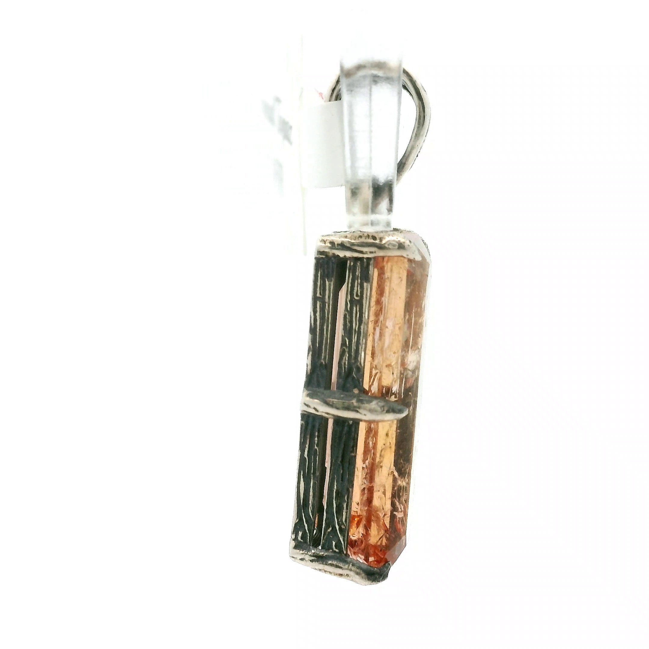 Imperial Topaz Bad Witch Pendant .925 Silver for Taking Action with Purpose