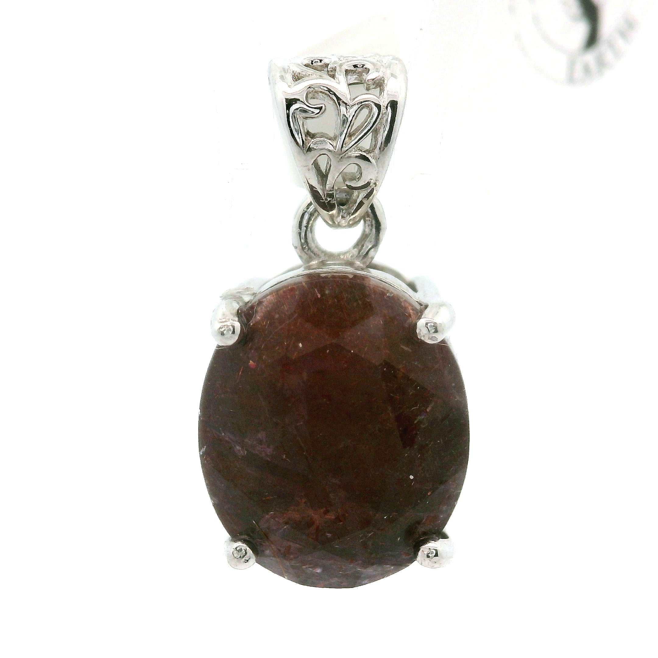 Iolite Pendant .925 Silver for Meditation and Positive Mindset