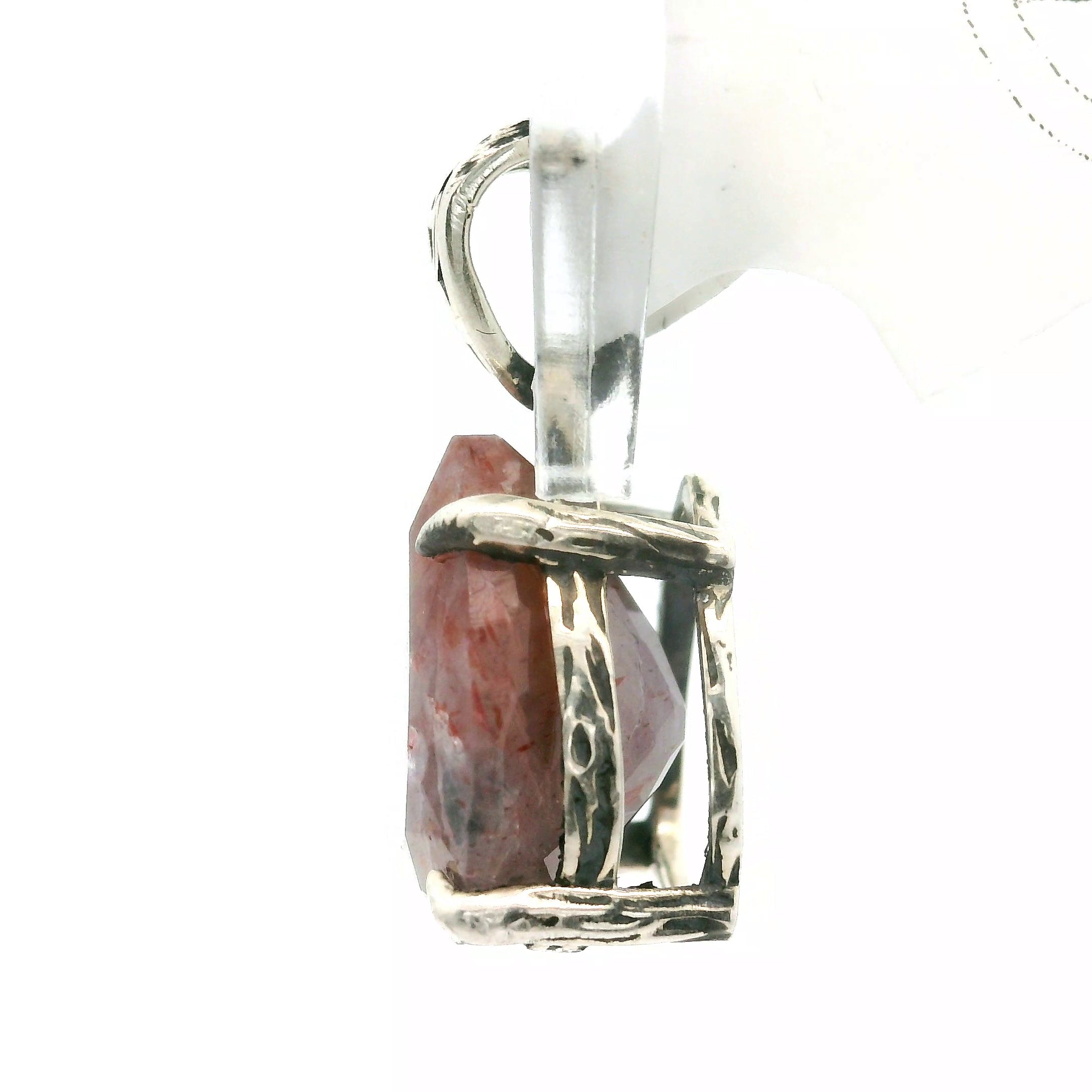 Iolite Bad Witch Pendant .925 Silver for Meditation and Positive Mindset