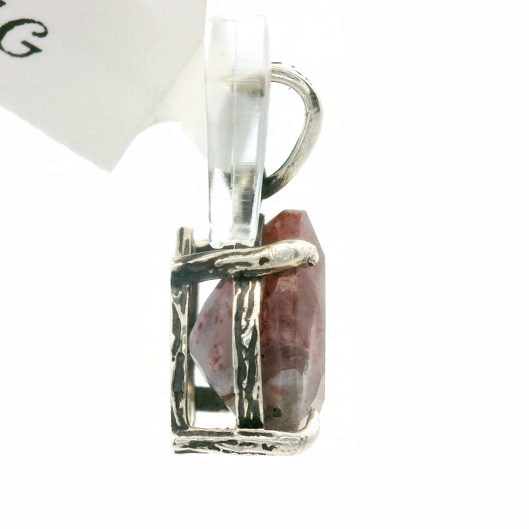 Iolite Bad Witch Pendant .925 Silver for Meditation and Positive Mindset