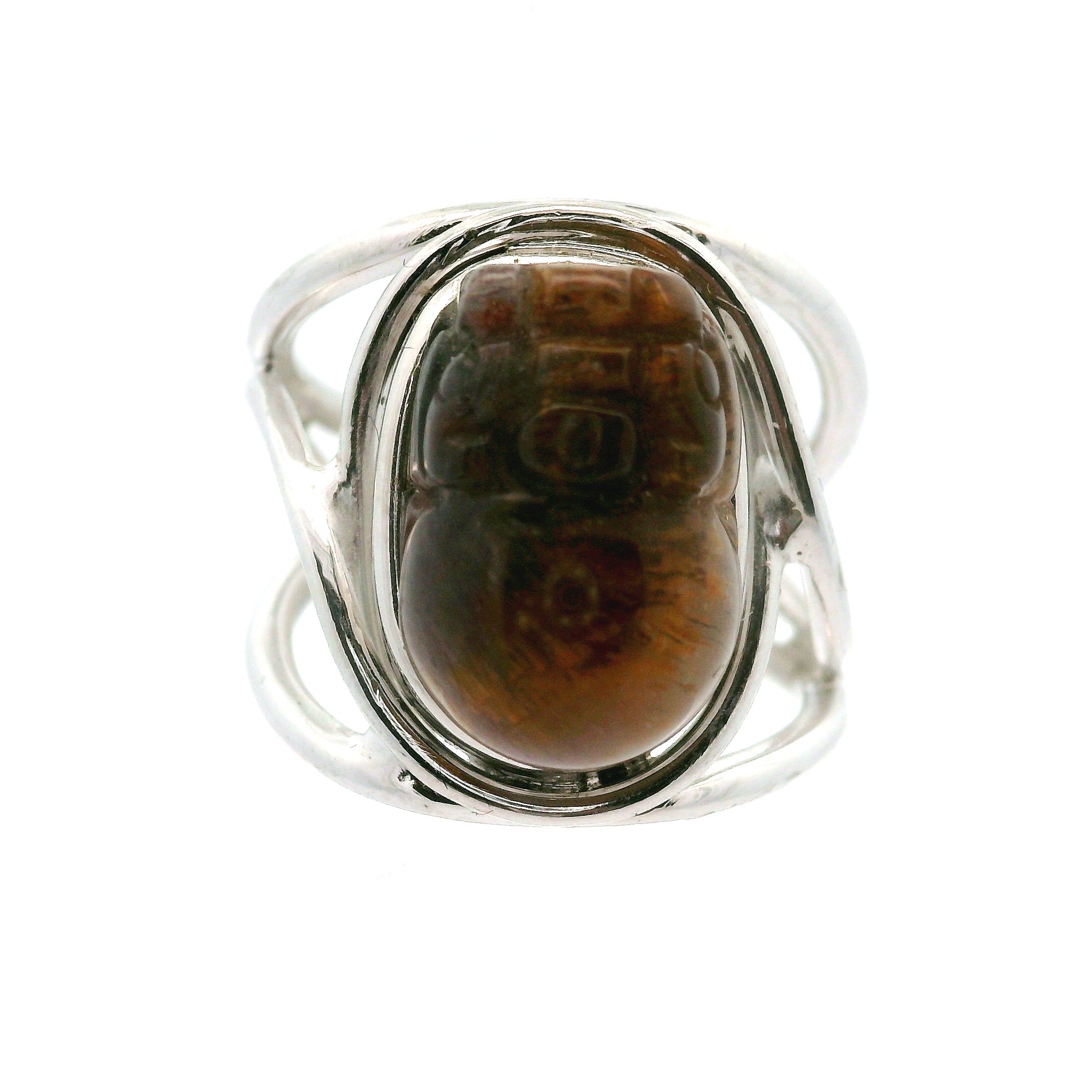 Super 7 Pixchu Cuff Ring .925 Sterling Silver for Creating your Dream Life