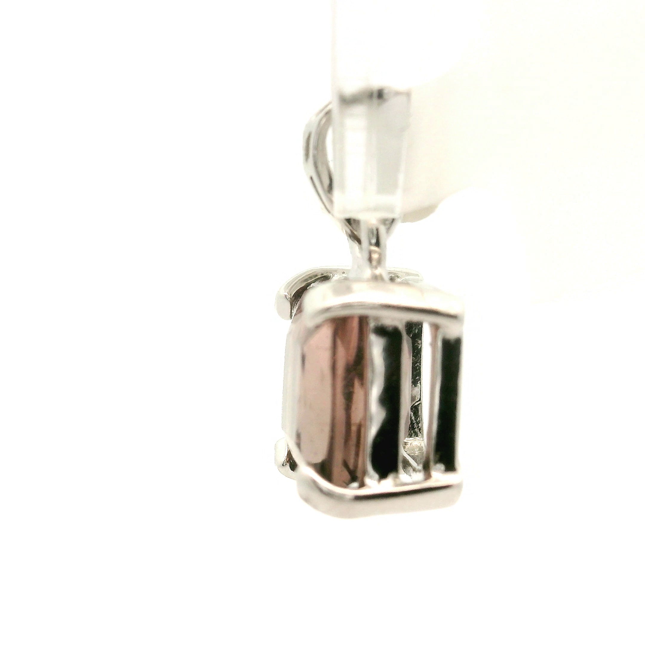 Brown Color Shift Tourmaline Pendant .925 Silver for Transformation