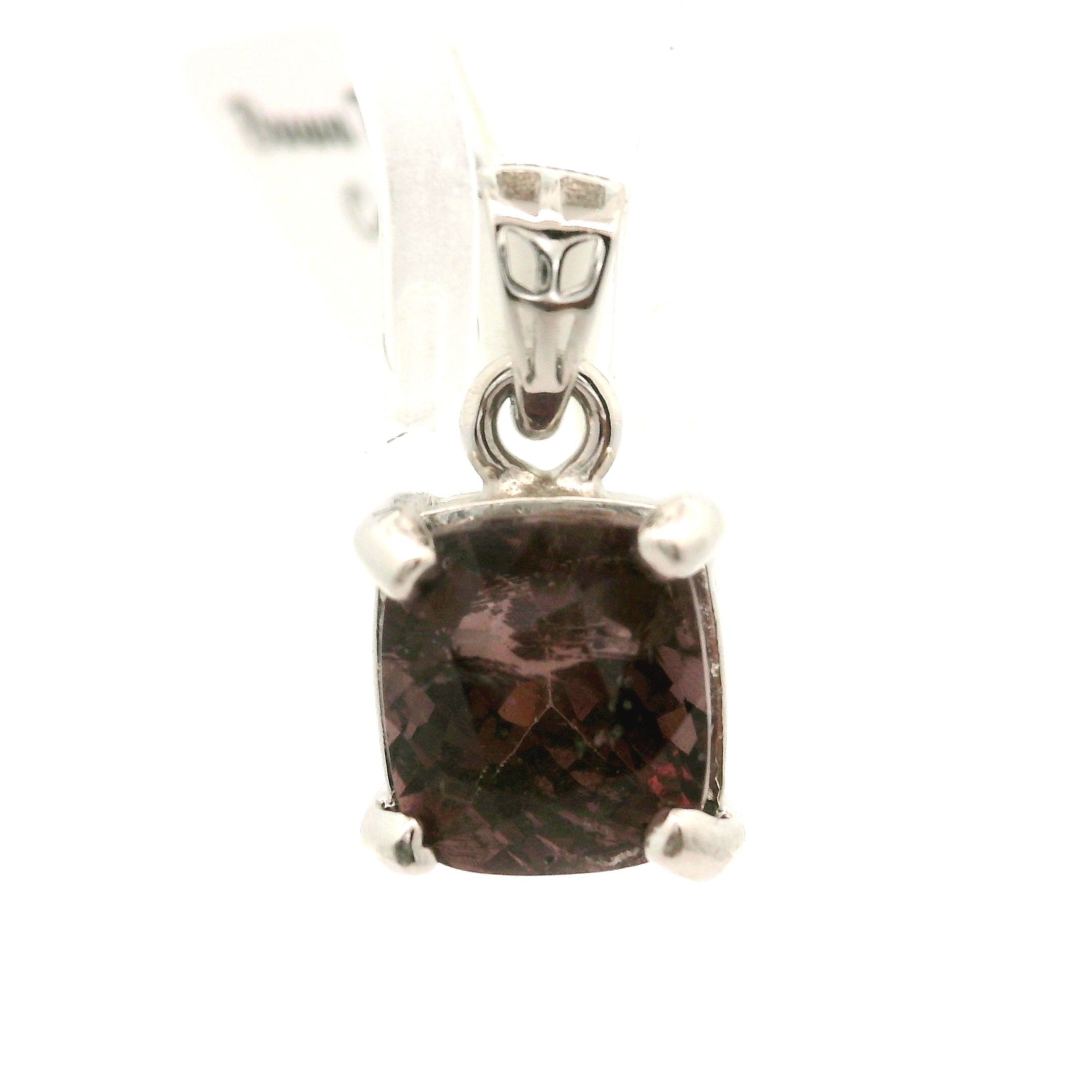Brown Color Shift Tourmaline Pendant .925 Silver for Transformation
