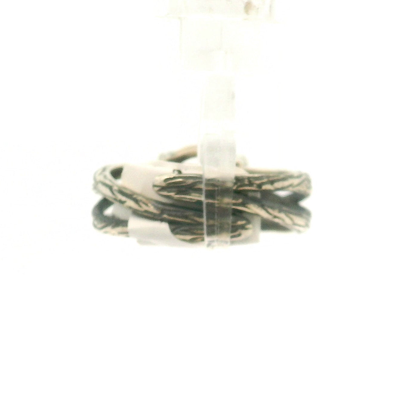 Bad Witch Danburite Cuff Ring .925 Silver for Connection with Higher Realms, Peace and Self Acceptance