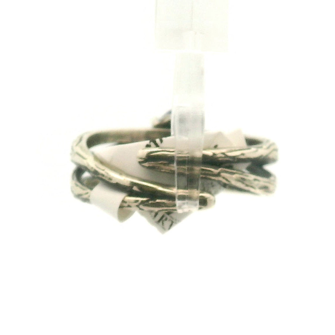Lapis Lazuli Bad Witch Cuff Ring .925 Silver for Power and Confidence