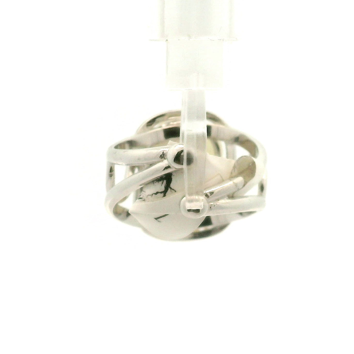 Libyan Desert Glass Scarab Cuff Ring .925 Silver for Confidence, Manifestation and Personal Power
