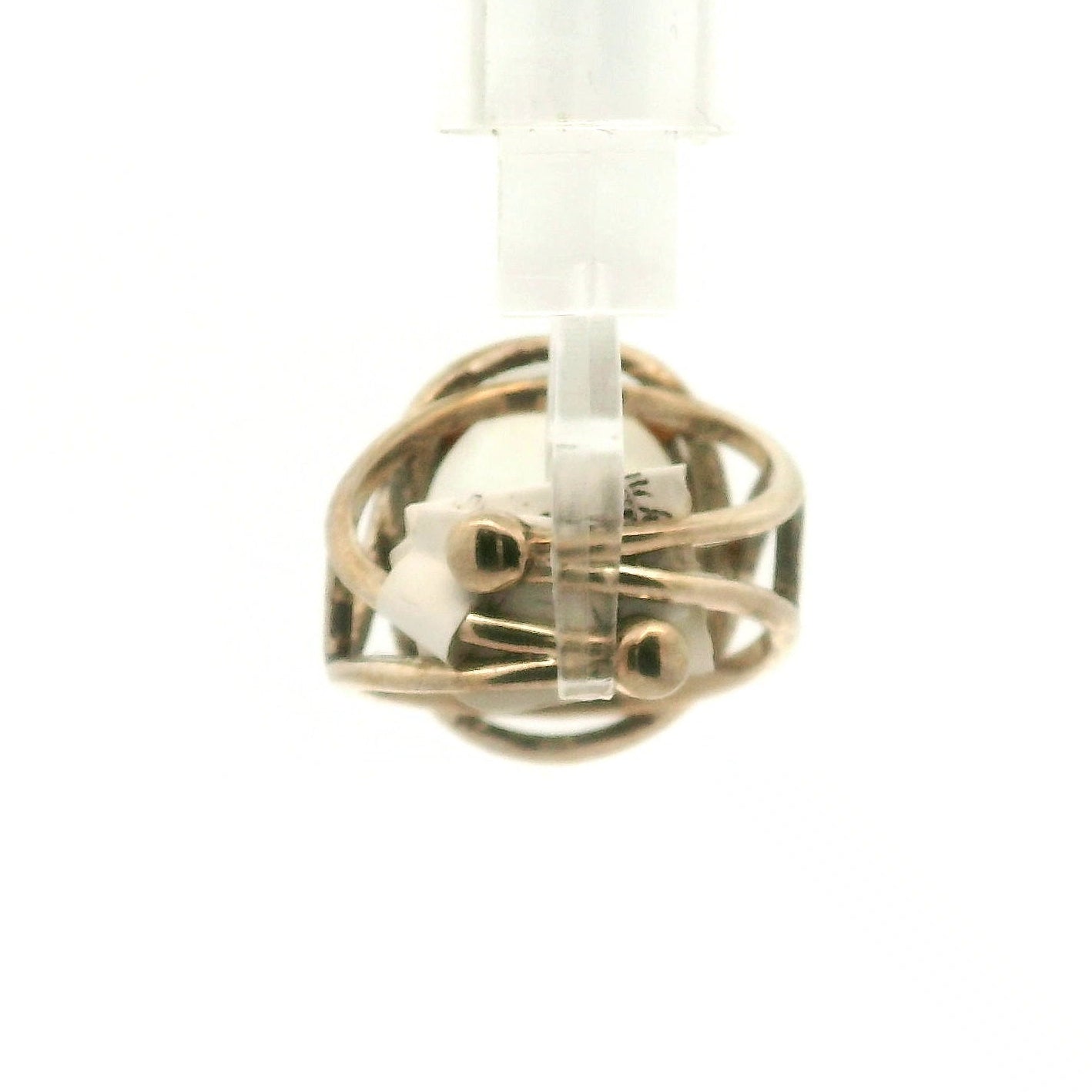 Rainbow Moonstone Scarab Finger Cuff Adjustable Ring .925 Sterling Silver for New Beginnings, Protection and Manifestation