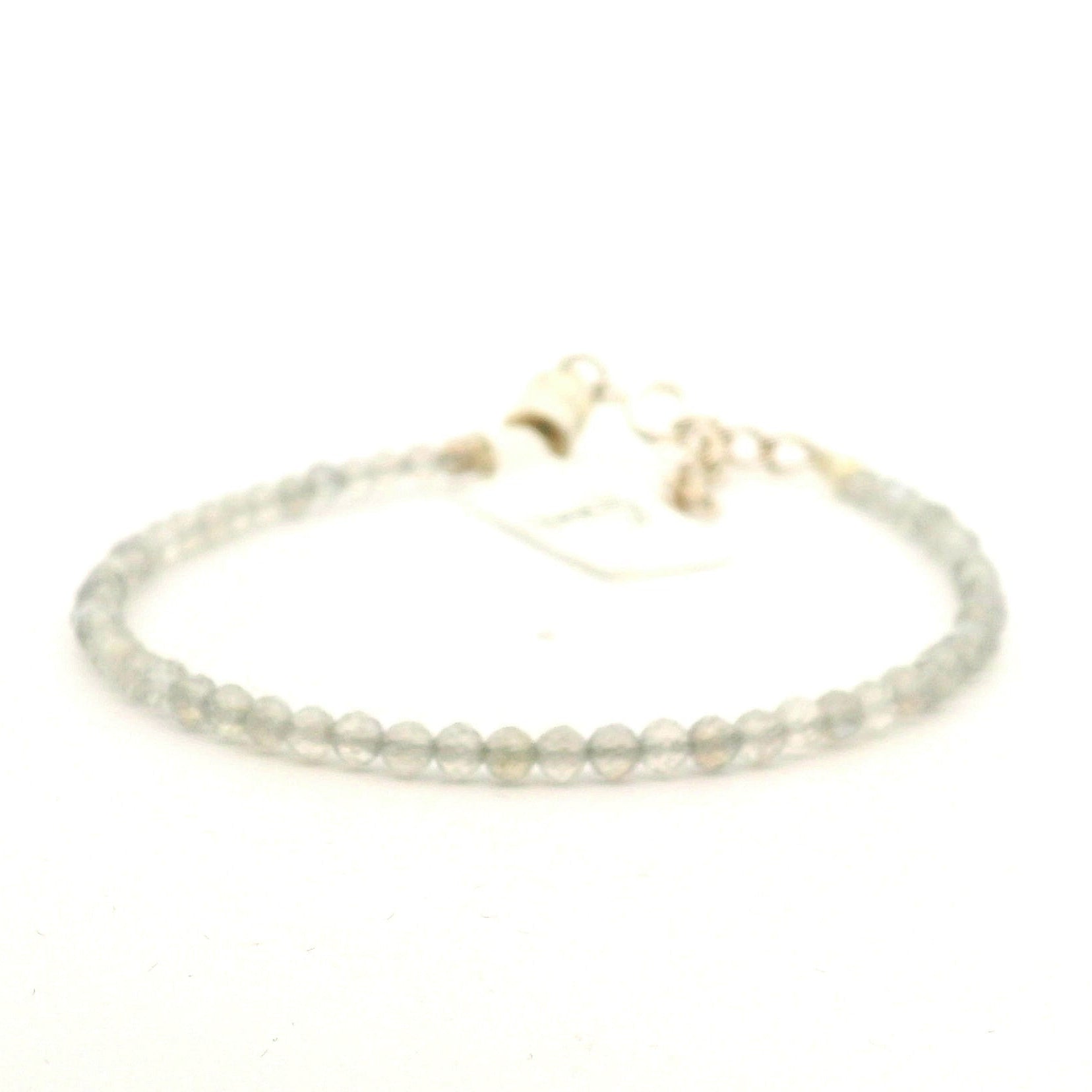 Labradorite Micro Faceted Bracelet for Tranformation and Magic