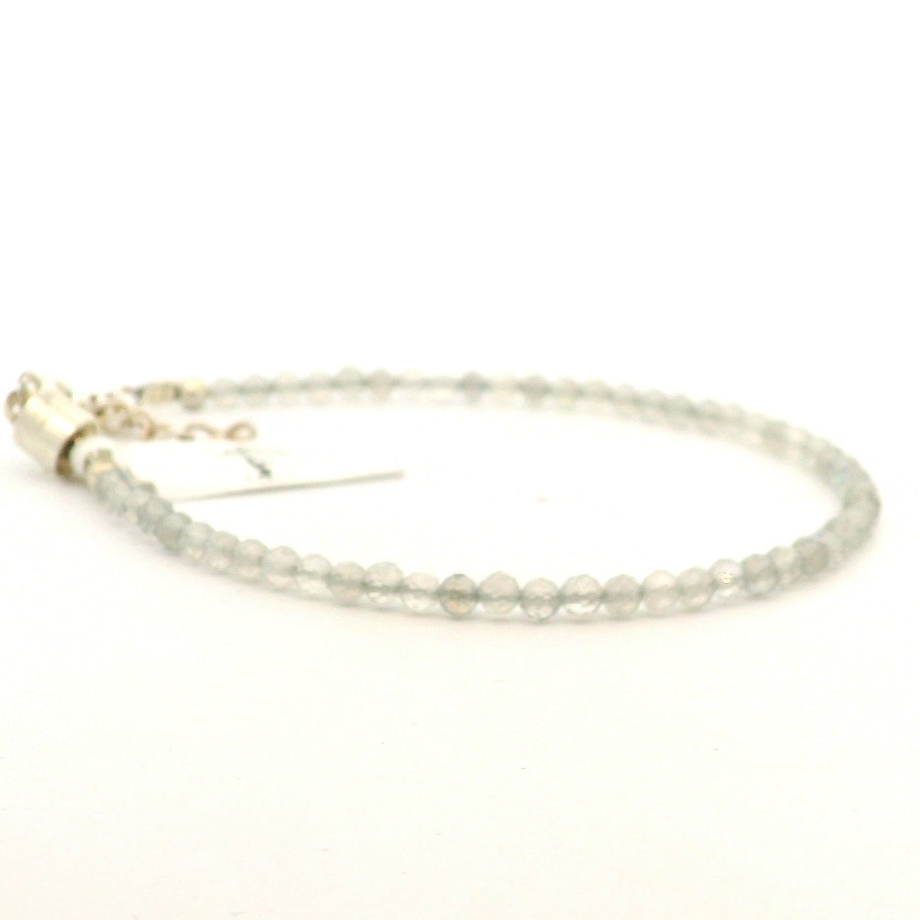 Labradorite Micro Faceted Bracelet for Tranformation and Magic