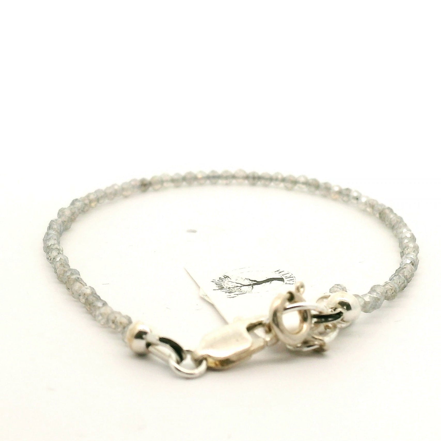 Labradorite Micro Faceted Bracelet for Tranformation and Magic
