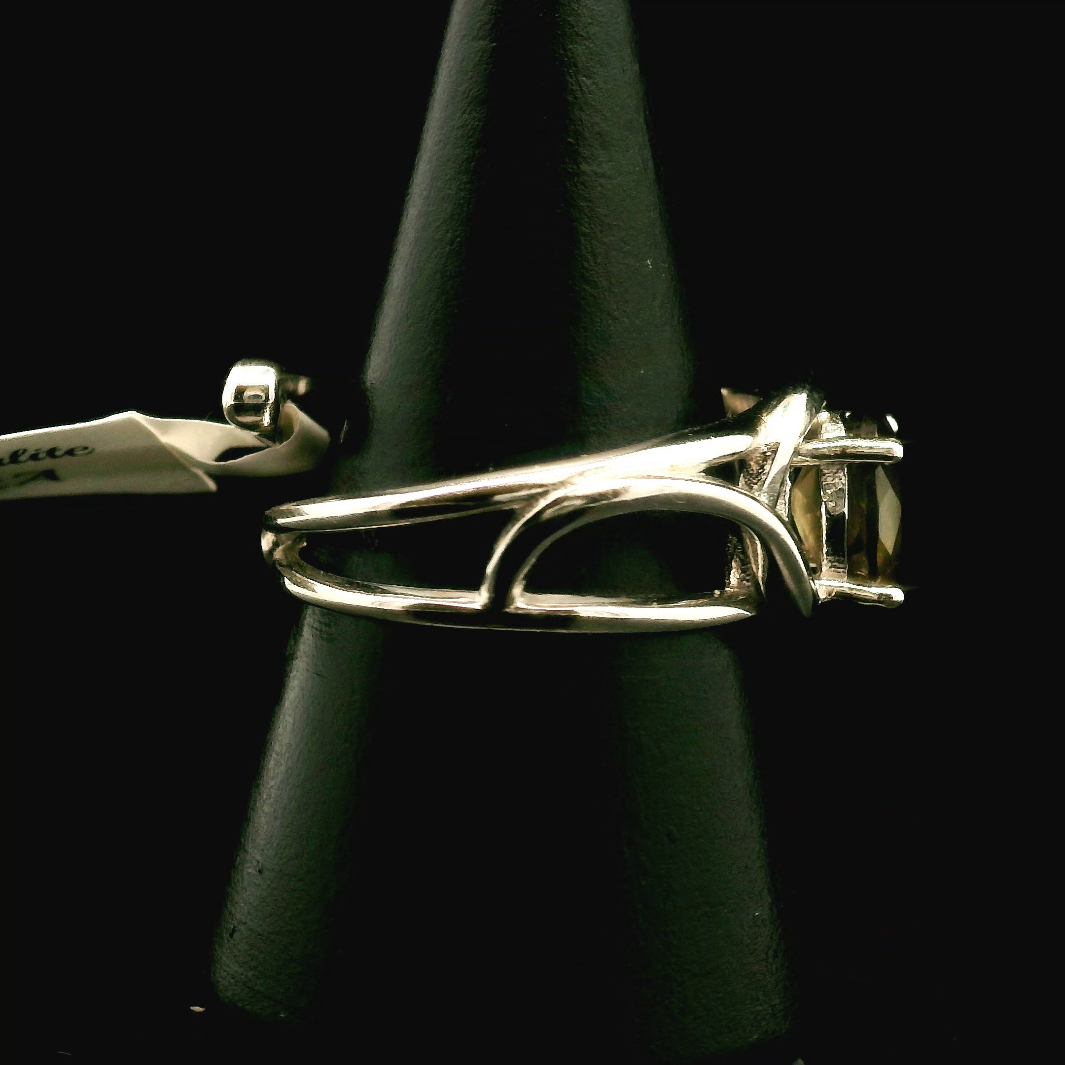 Andalusite Cuff Ring 925 Silver for Divine Connection, Harmony & Spiritual Awareness