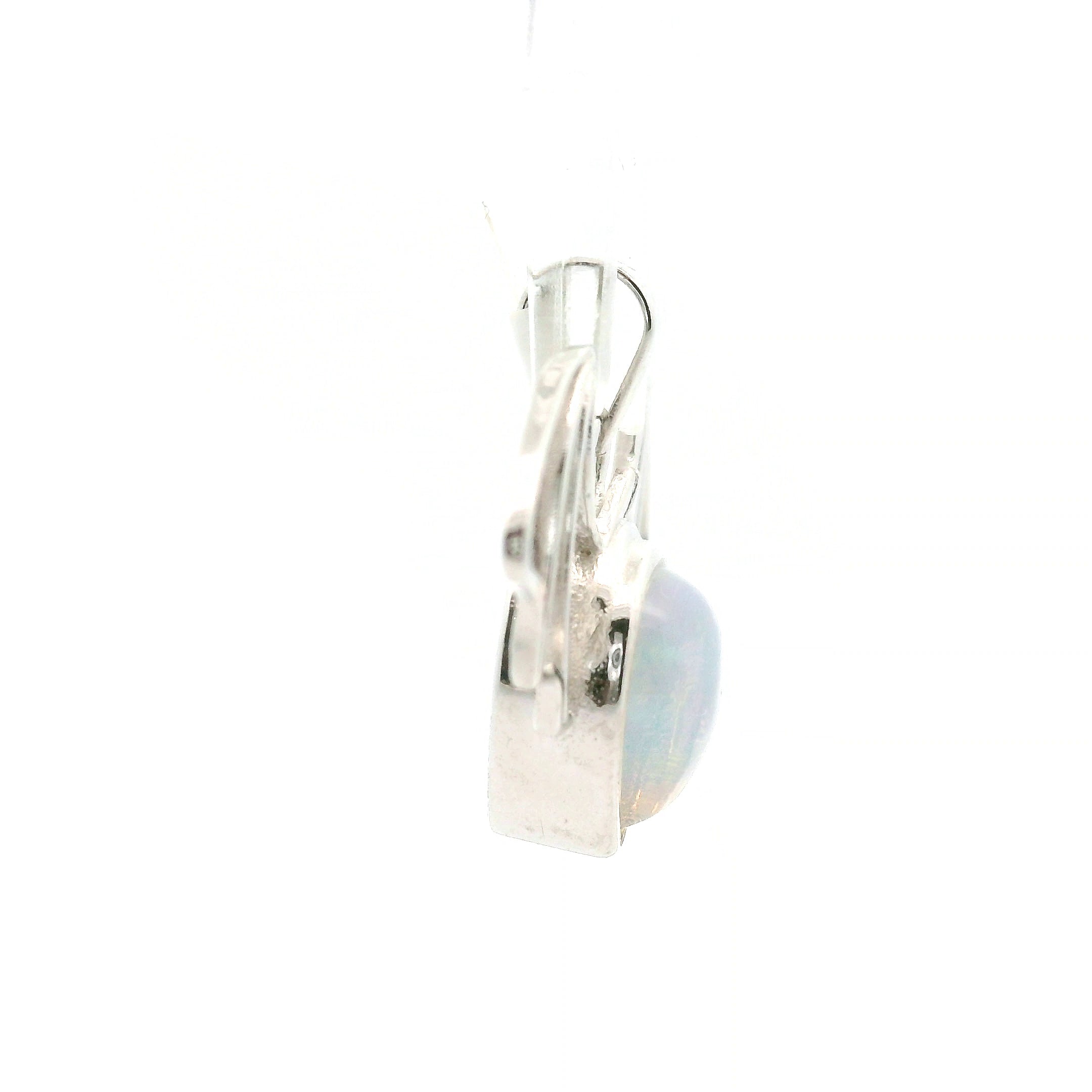Bat Gemstone Pendant in .925 Silver Good Fortune and Rebirth