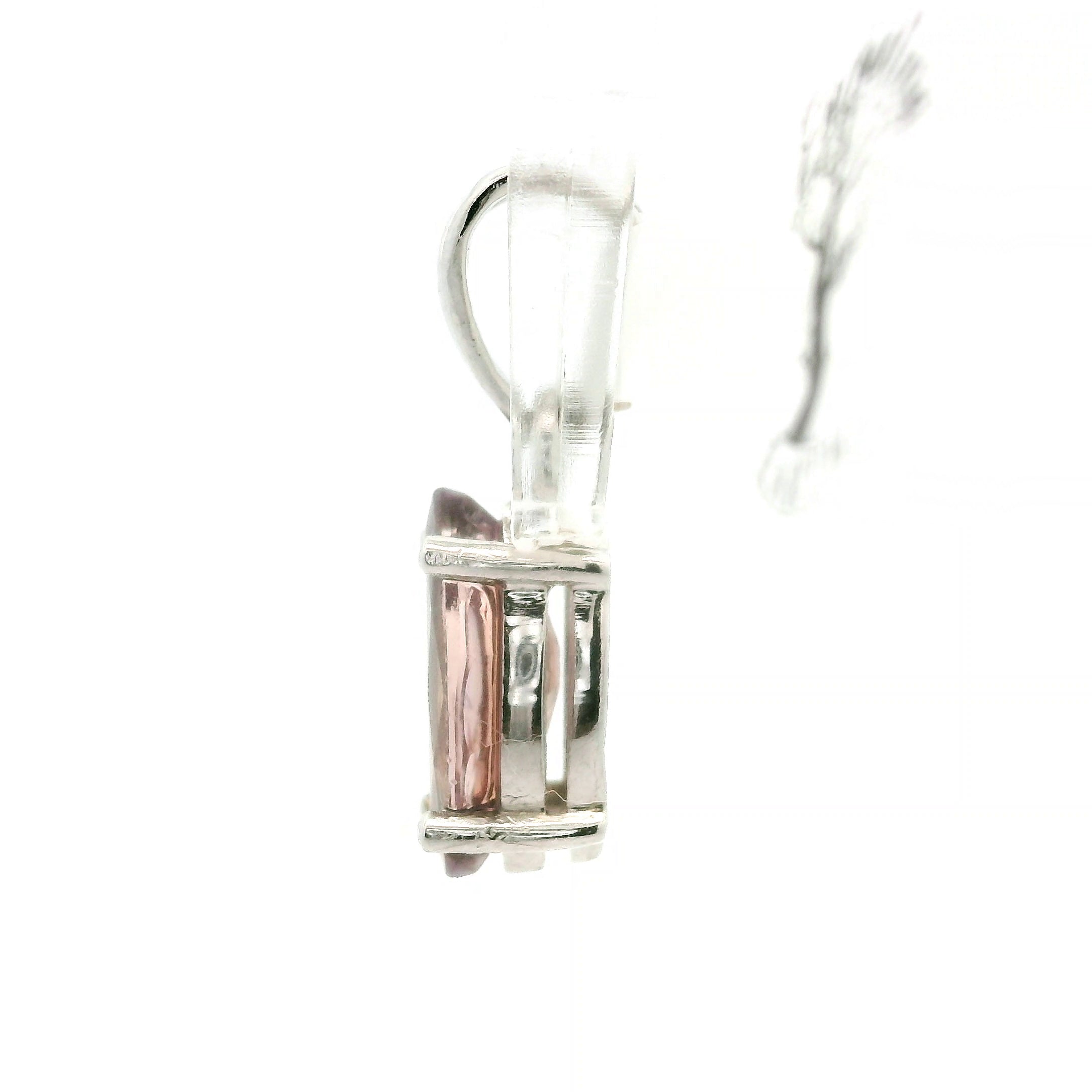 Pink Tanzanite Pendant .925 Silver  for Harmony and Elevating your Consciousness
