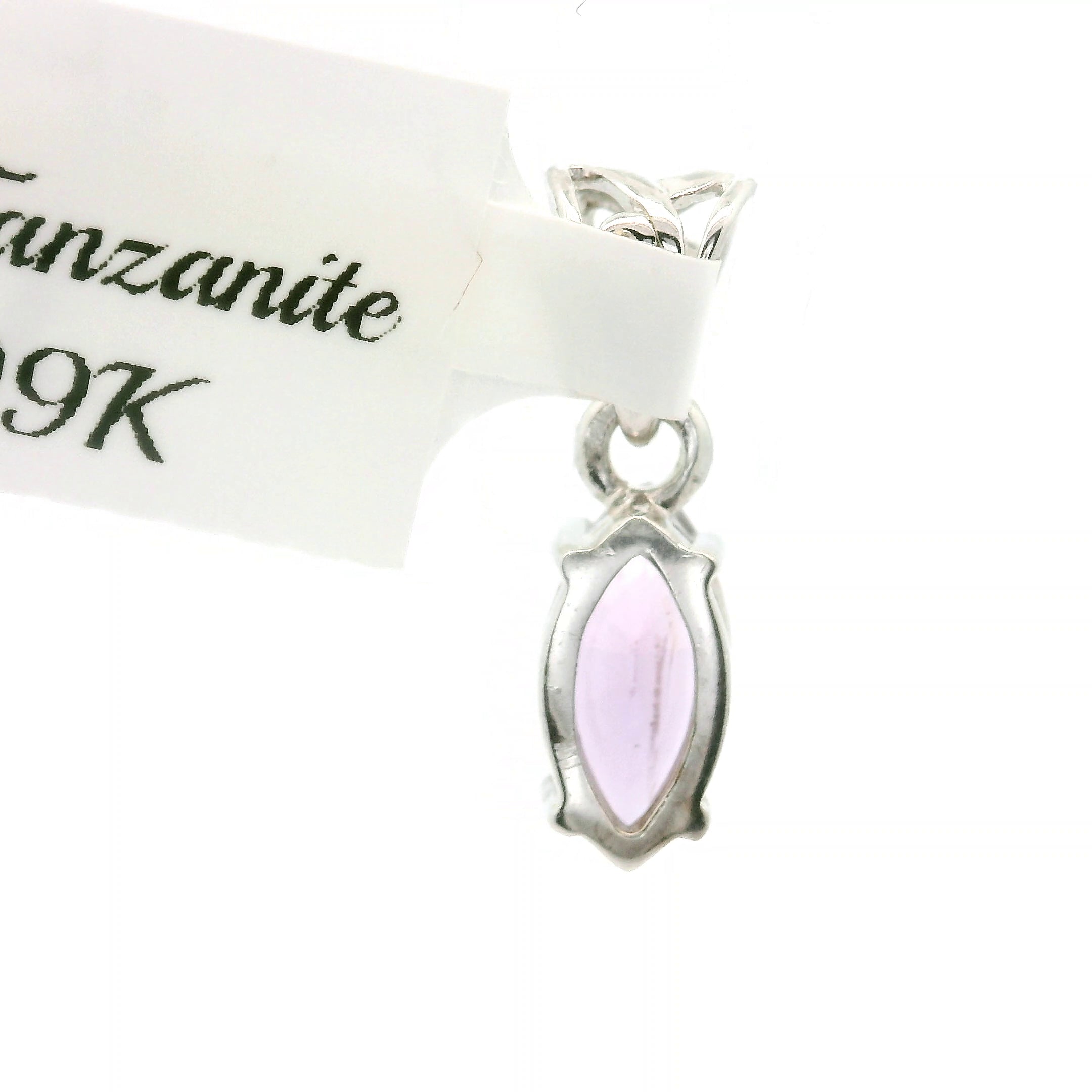 Pink Tanzanite Pendant .925 Silver  for Harmony and Elevating your Consciousness