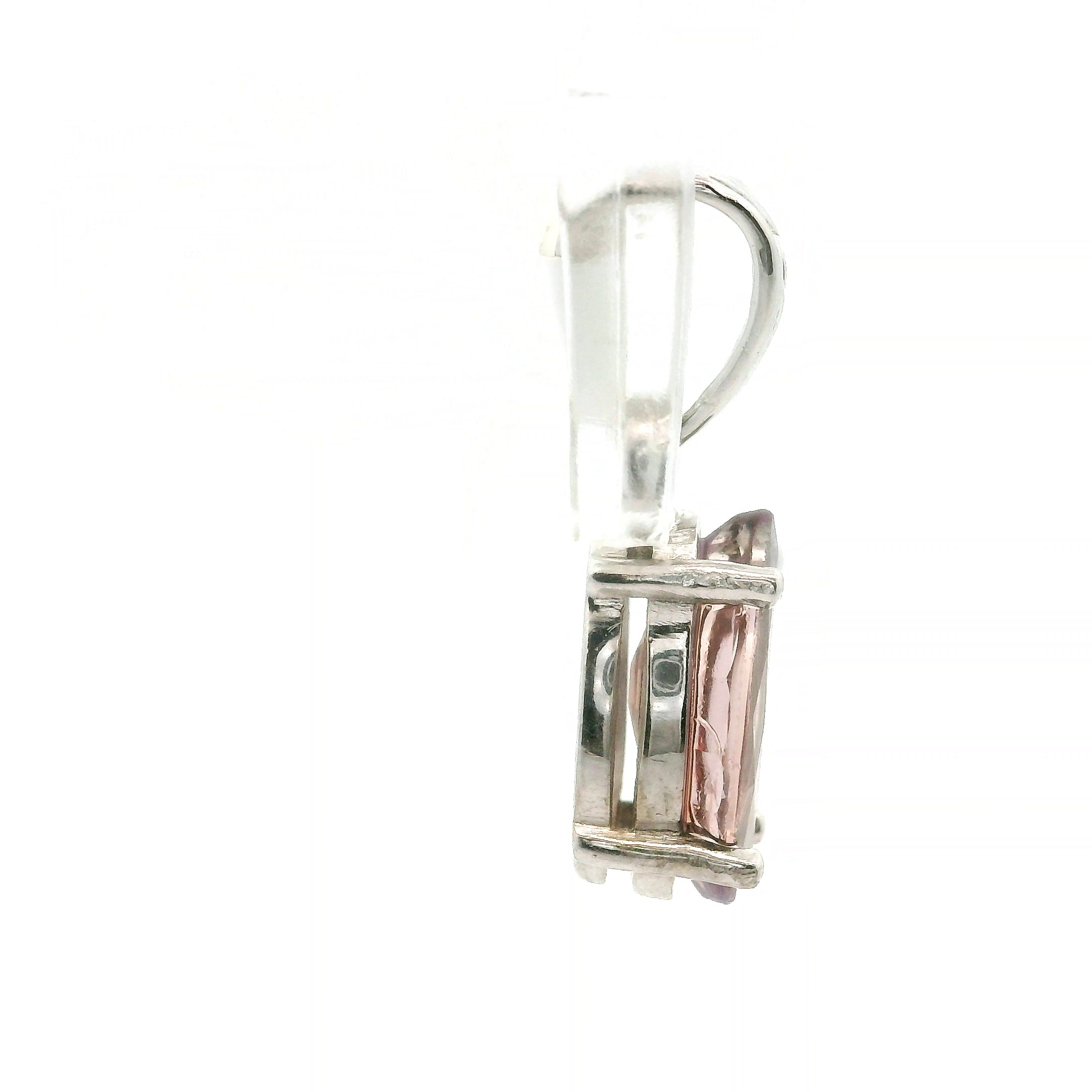 Pink Tanzanite Pendant .925 Silver  for Harmony and Elevating your Consciousness
