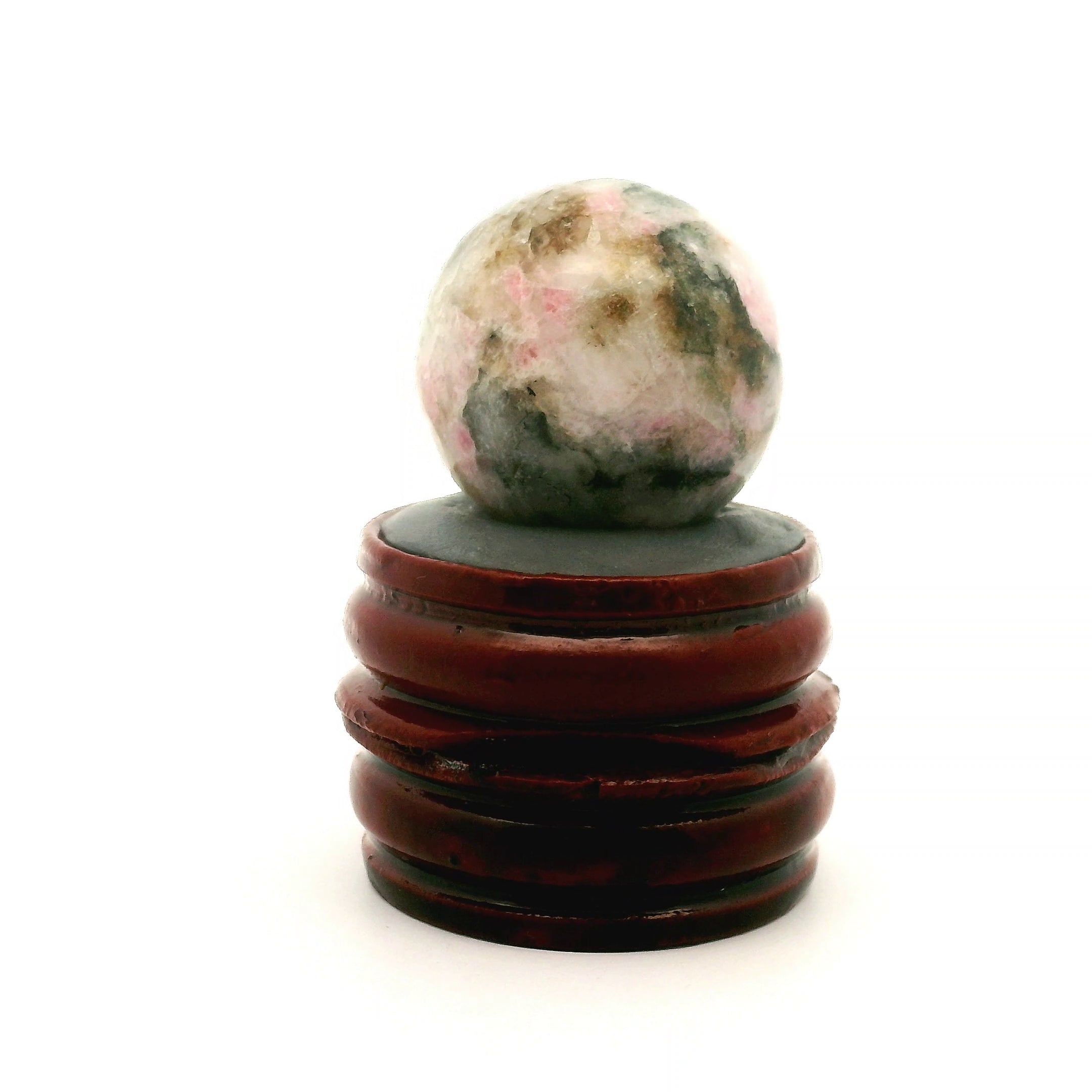 Tugtupite Sphere for Joy, Manifestation, Romance, Relationship Healing and Good Luck
