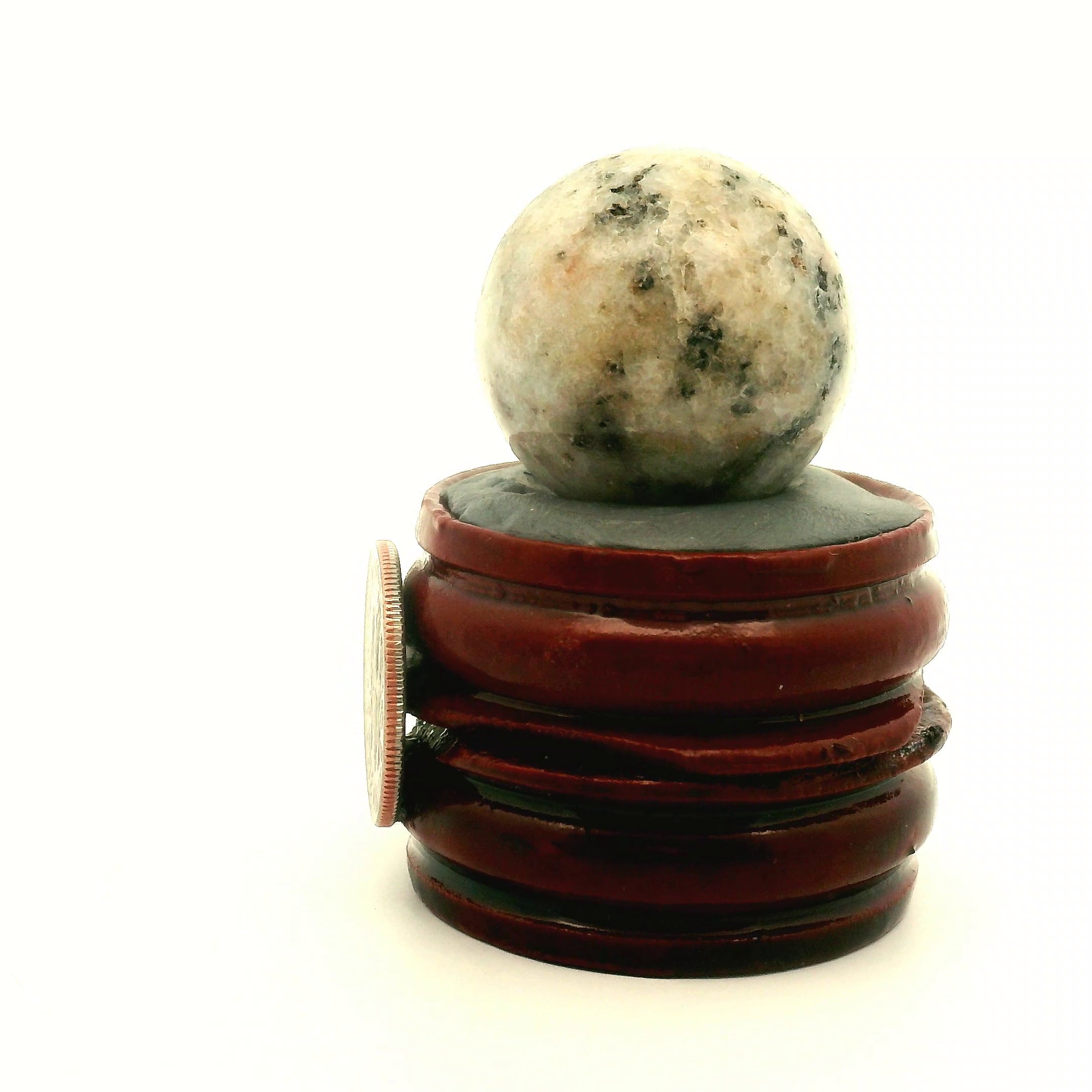 Tugtupite Sphere for Joy, Manifestation, Romance, Relationship Healing and Good Luck