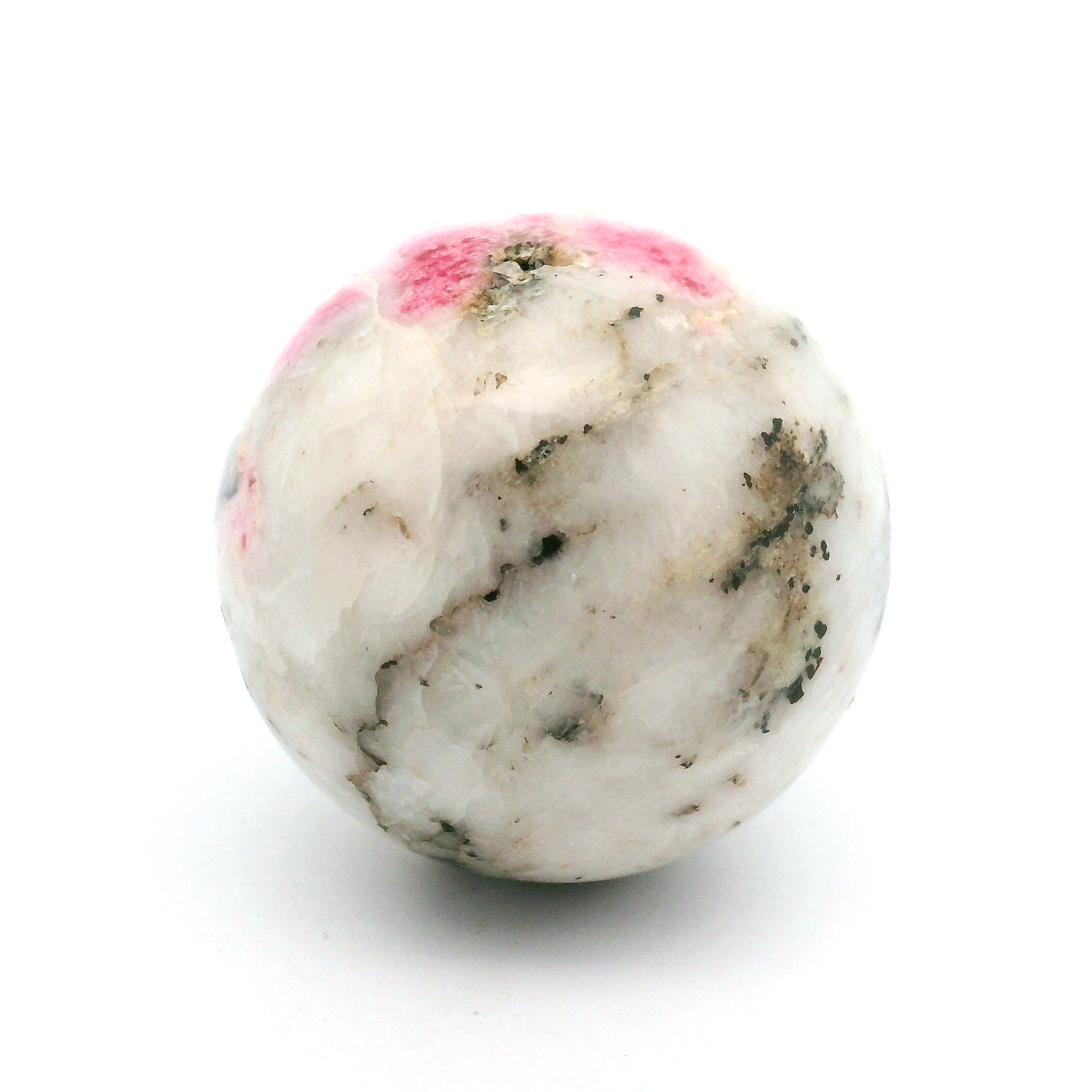 Tugtupite Sphere for Joy, Manifestation, Romance, Relationship Healing and Good Luck
