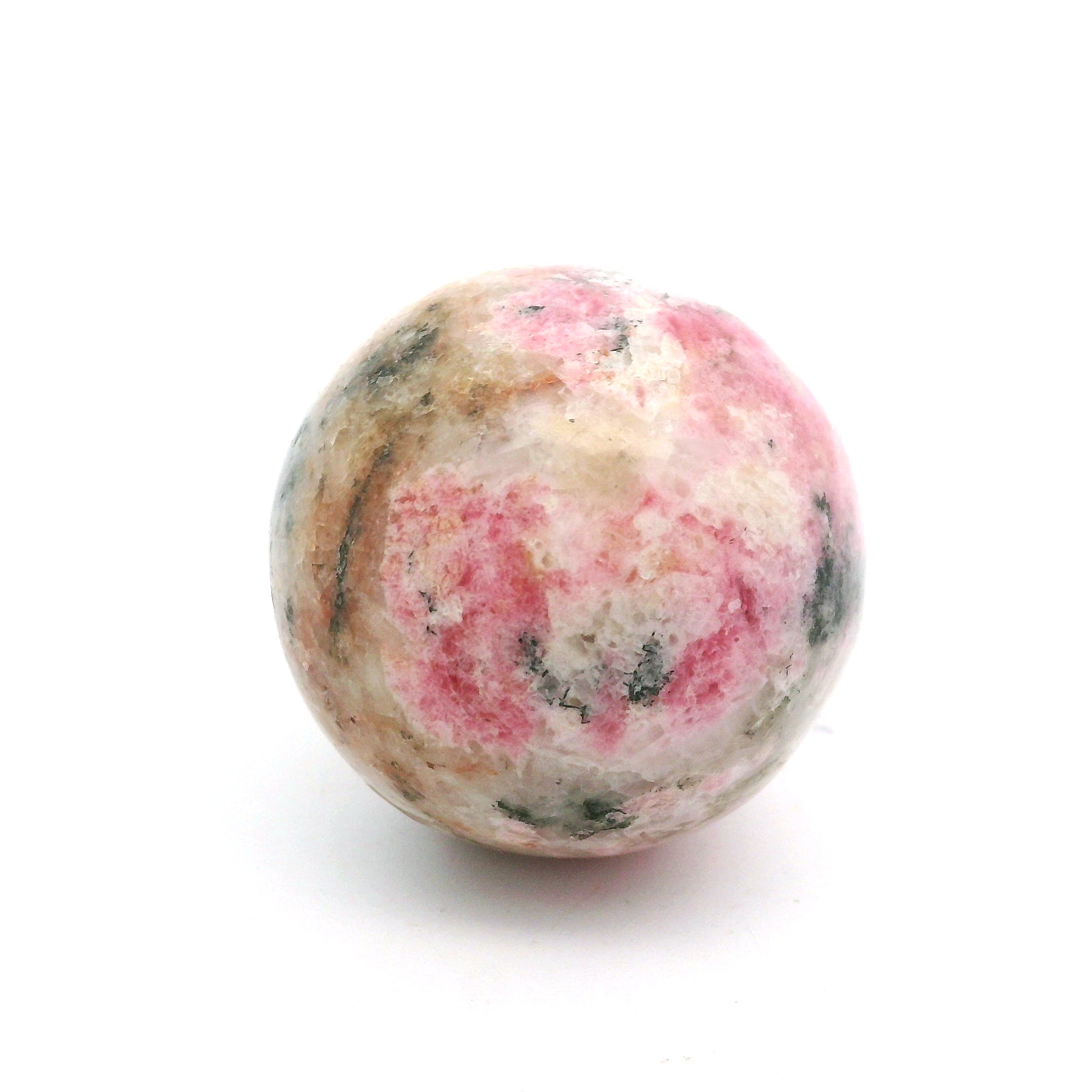 Tugtupite Sphere for Joy, Manifestation, Romance, Relationship Healing and Good Luck