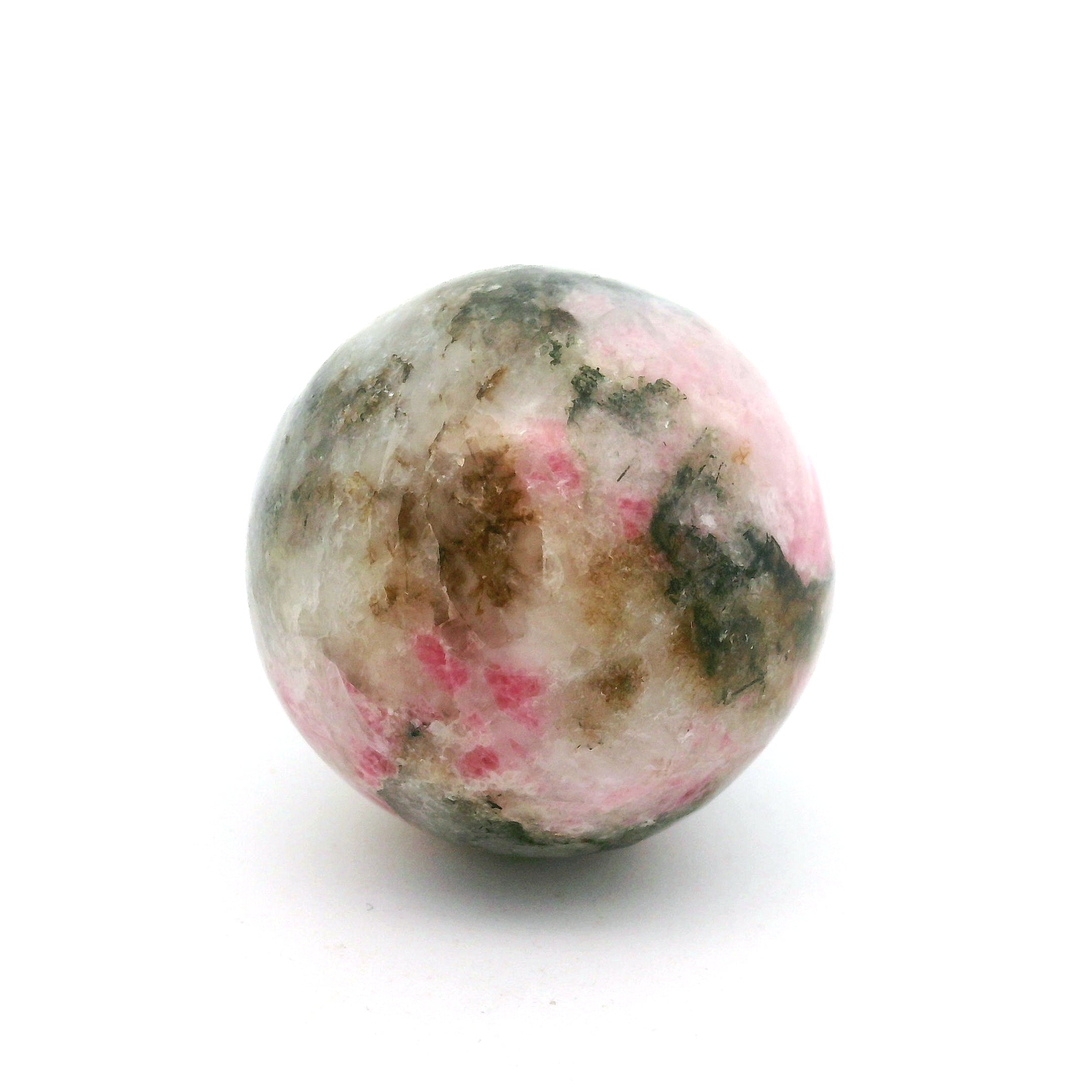 Tugtupite Sphere for Joy, Manifestation, Romance, Relationship Healing and Good Luck