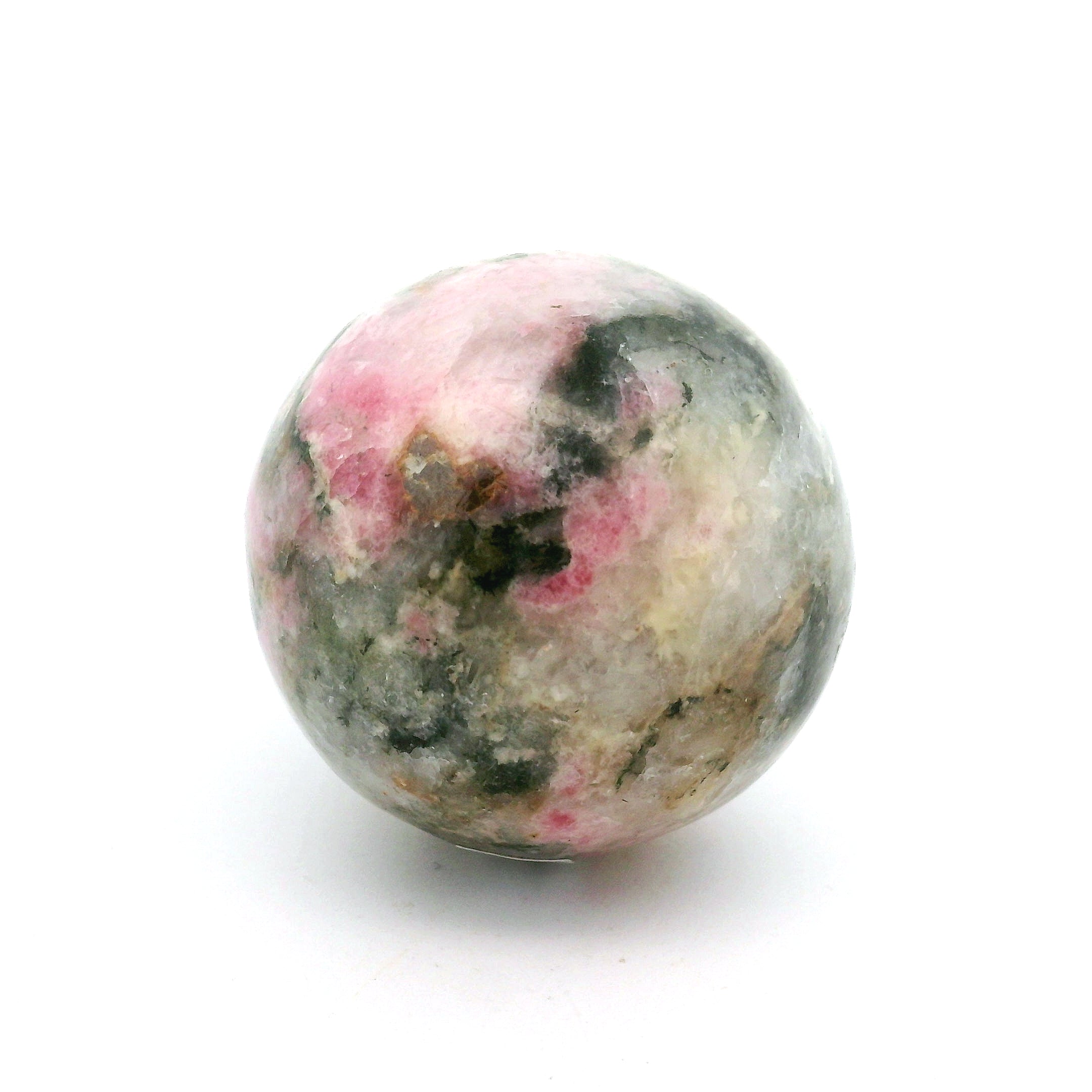 Tugtupite Sphere for Joy, Manifestation, Romance, Relationship Healing and Good Luck