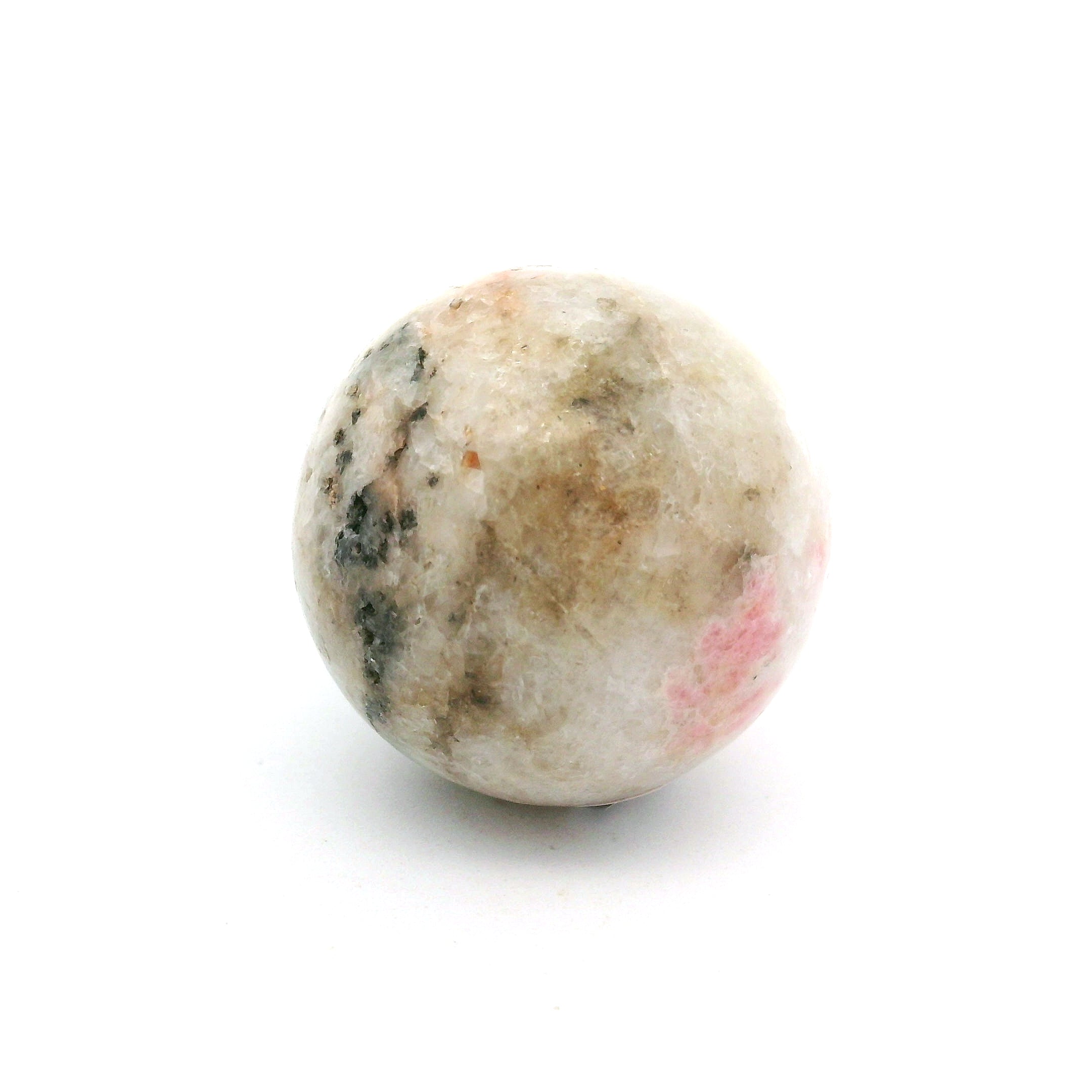 Tugtupite Sphere for Joy, Manifestation, Romance, Relationship Healing and Good Luck