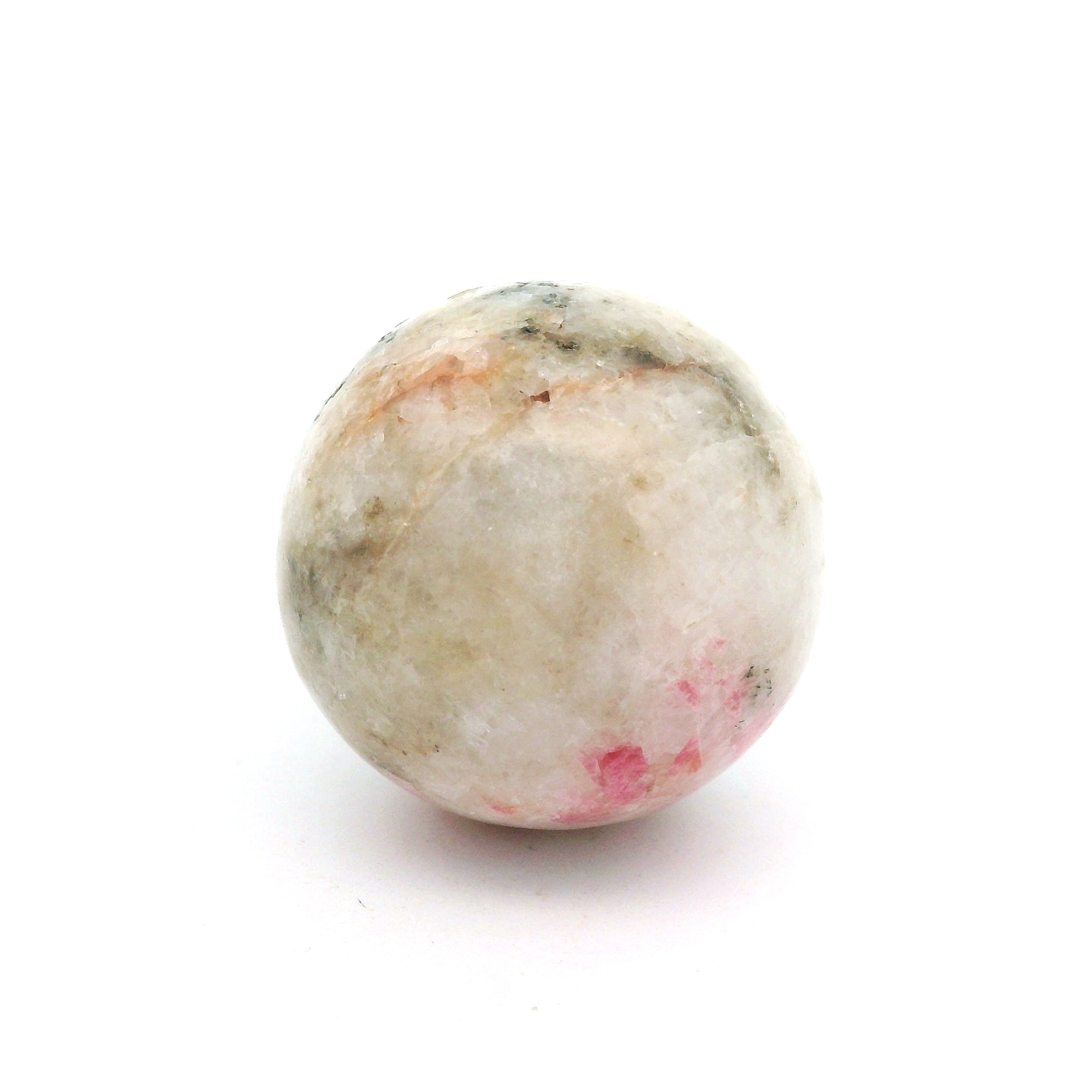 Tugtupite Sphere for Joy, Manifestation, Romance, Relationship Healing and Good Luck