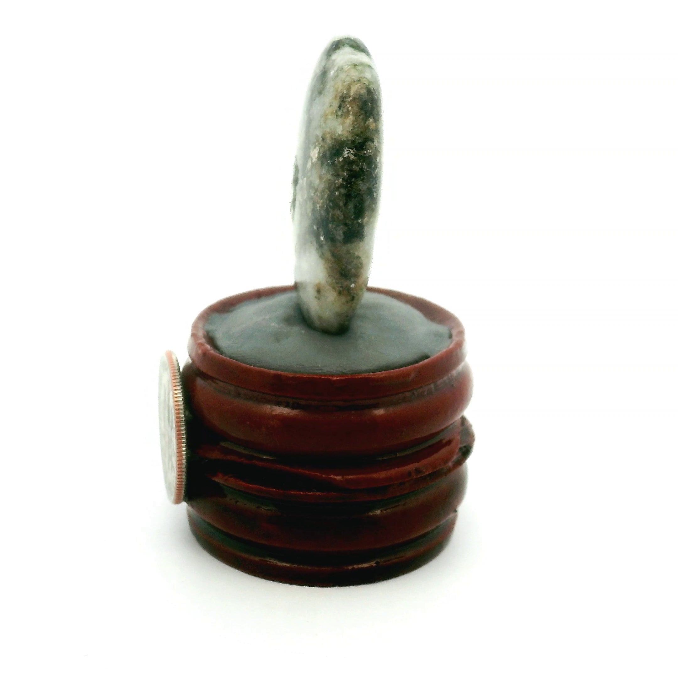 Tugtupite Palm Stone for Joy, Manifestation, Romance, Relationship Healing and Good Luck