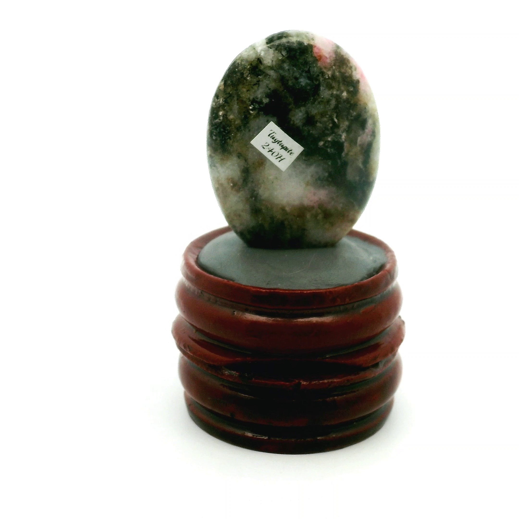 Tugtupite Palm Stone for Joy, Manifestation, Romance, Relationship Healing and Good Luck