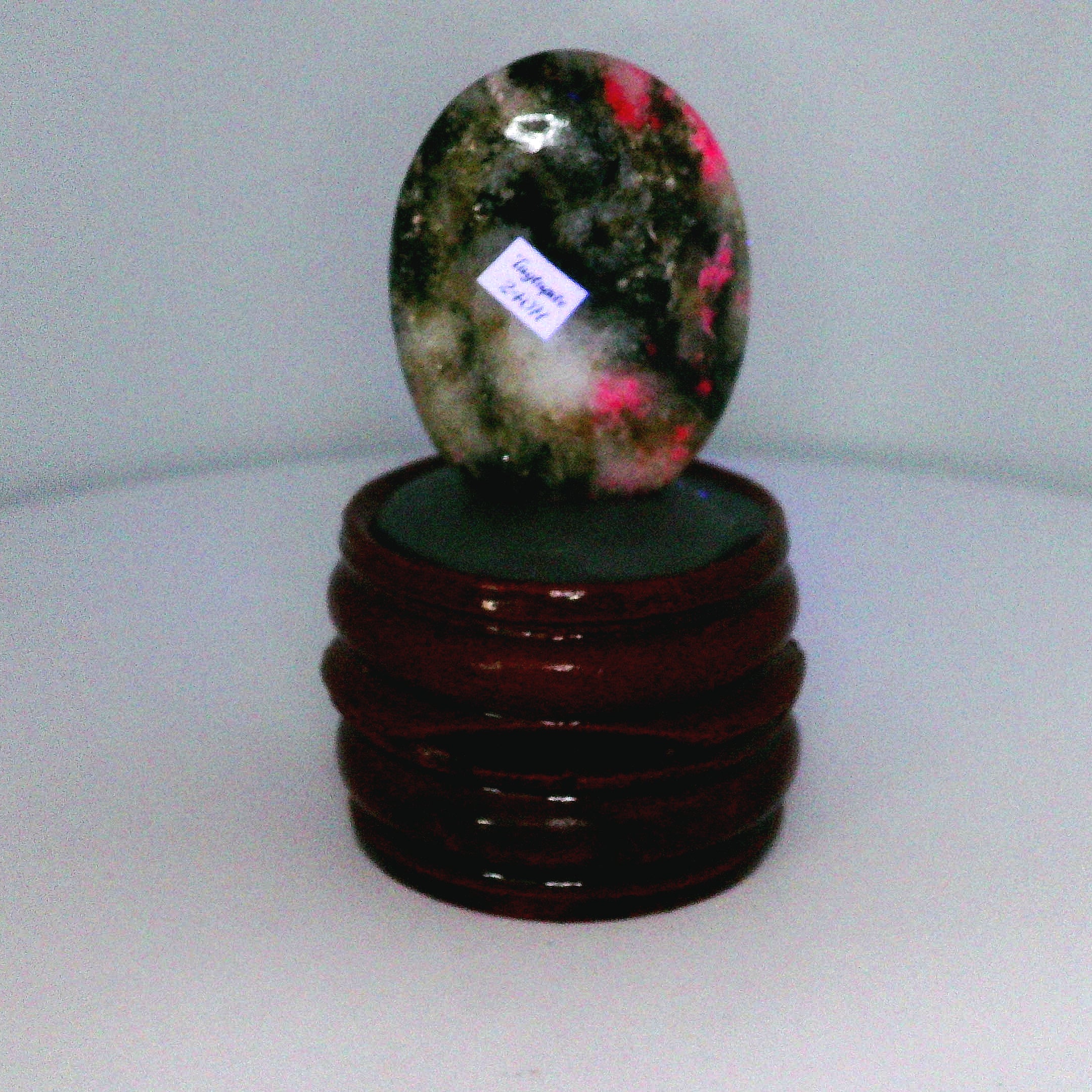 Tugtupite Palm Stone for Joy, Manifestation, Romance, Relationship Healing and Good Luck