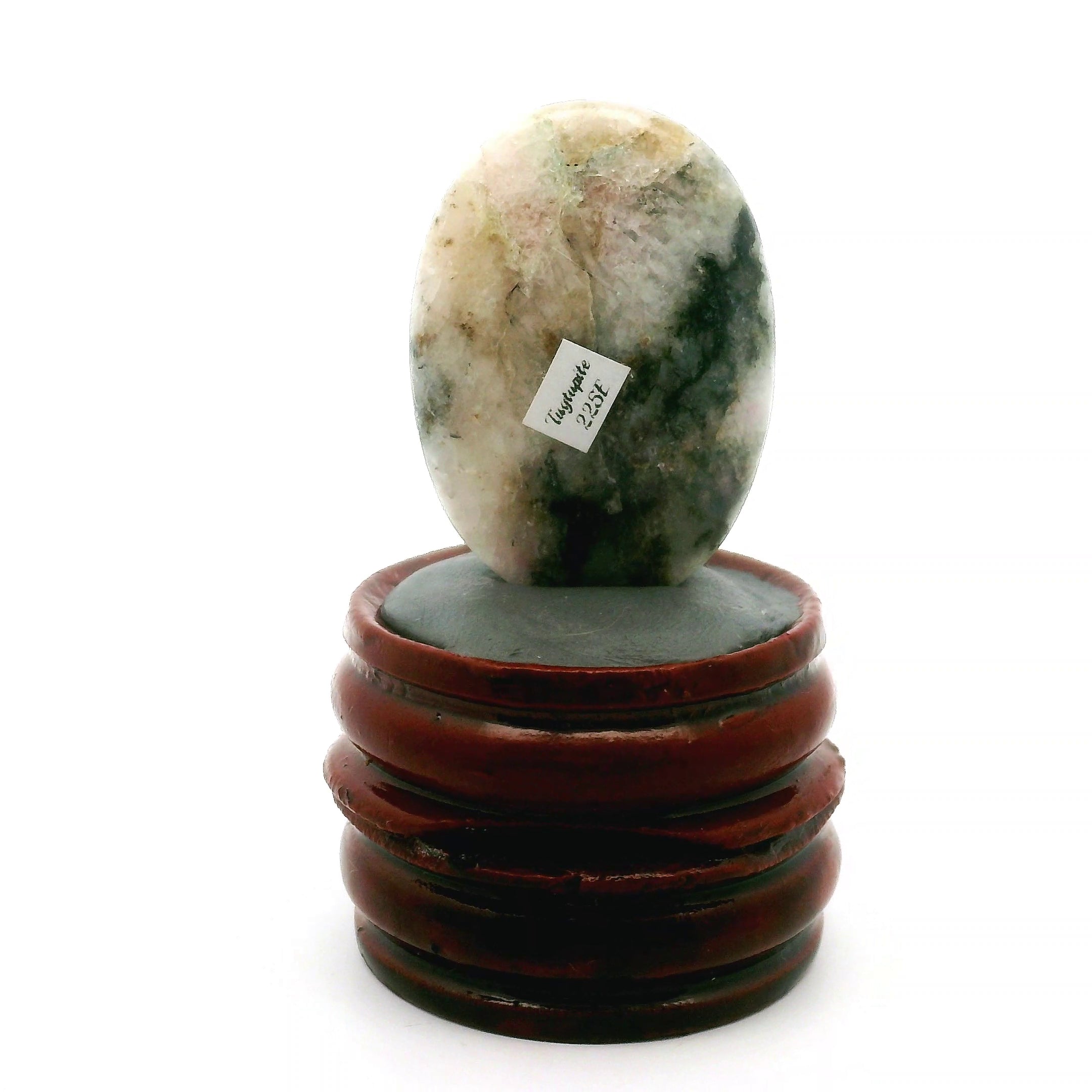 Tugtupite Palm Stone for Joy, Manifestation, Romance, Relationship Healing and Good Luck