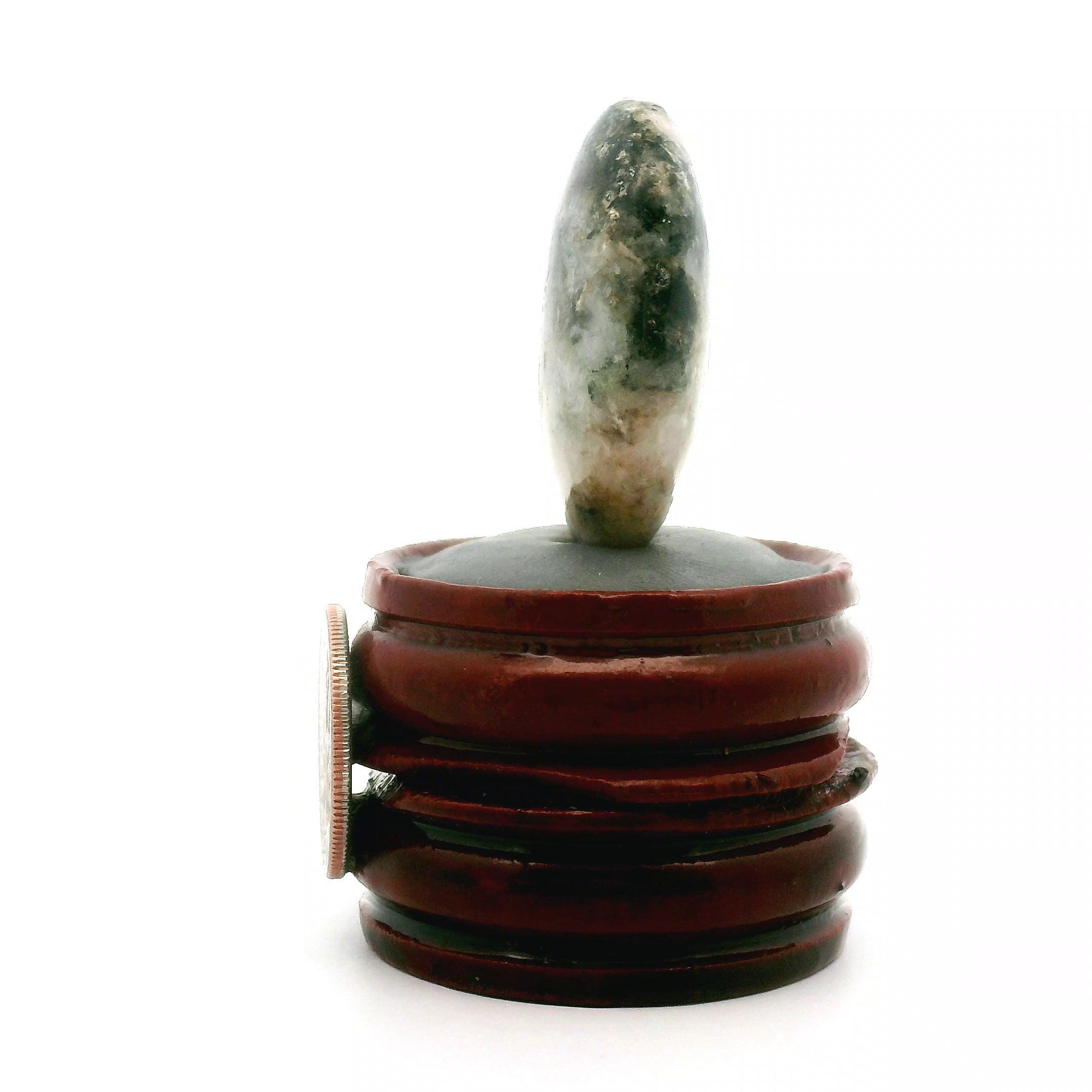 Tugtupite Palm Stone for Joy, Manifestation, Romance, Relationship Healing and Good Luck