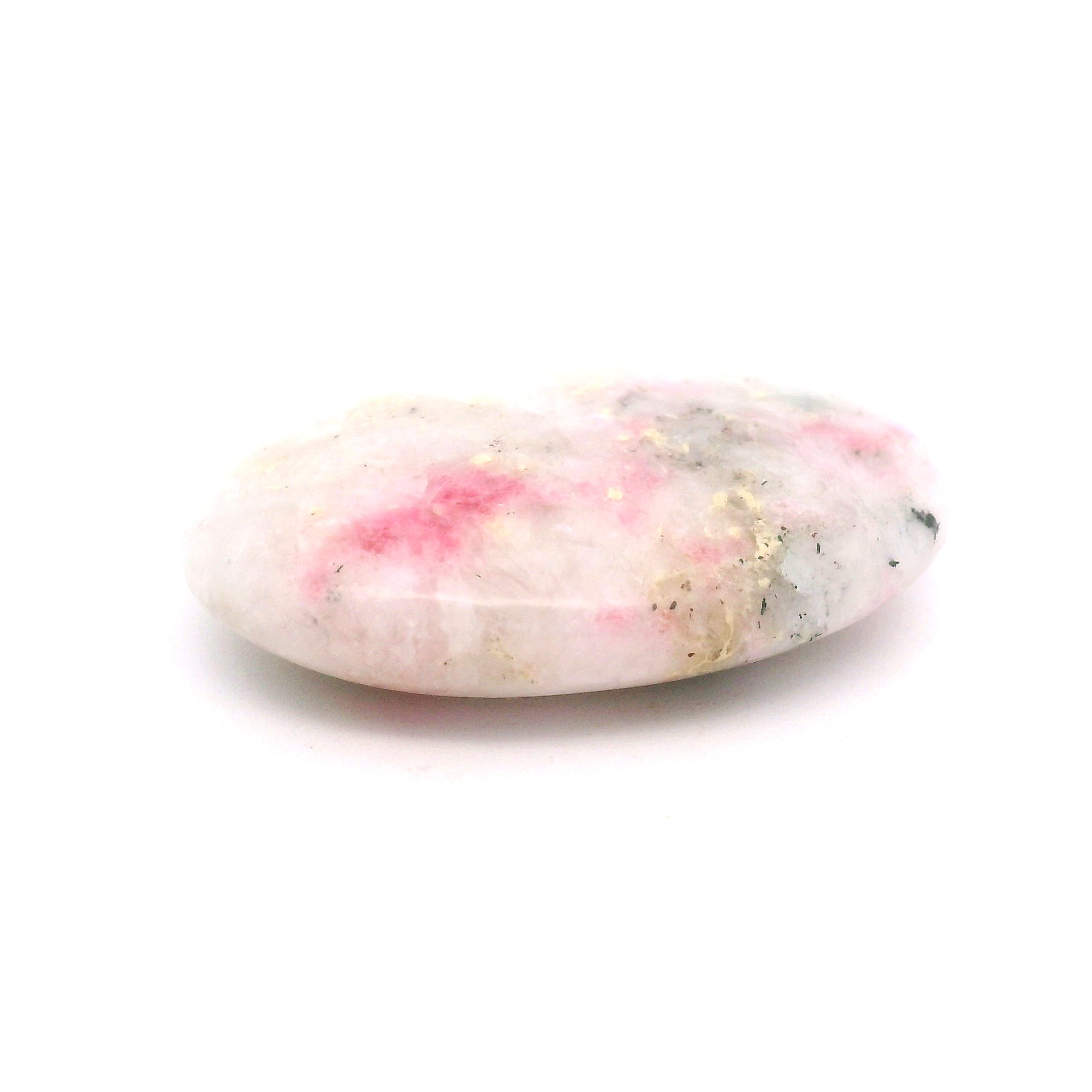 Tugtupite Palm Stone for Joy, Manifestation, Romance, Relationship Healing and Good Luck